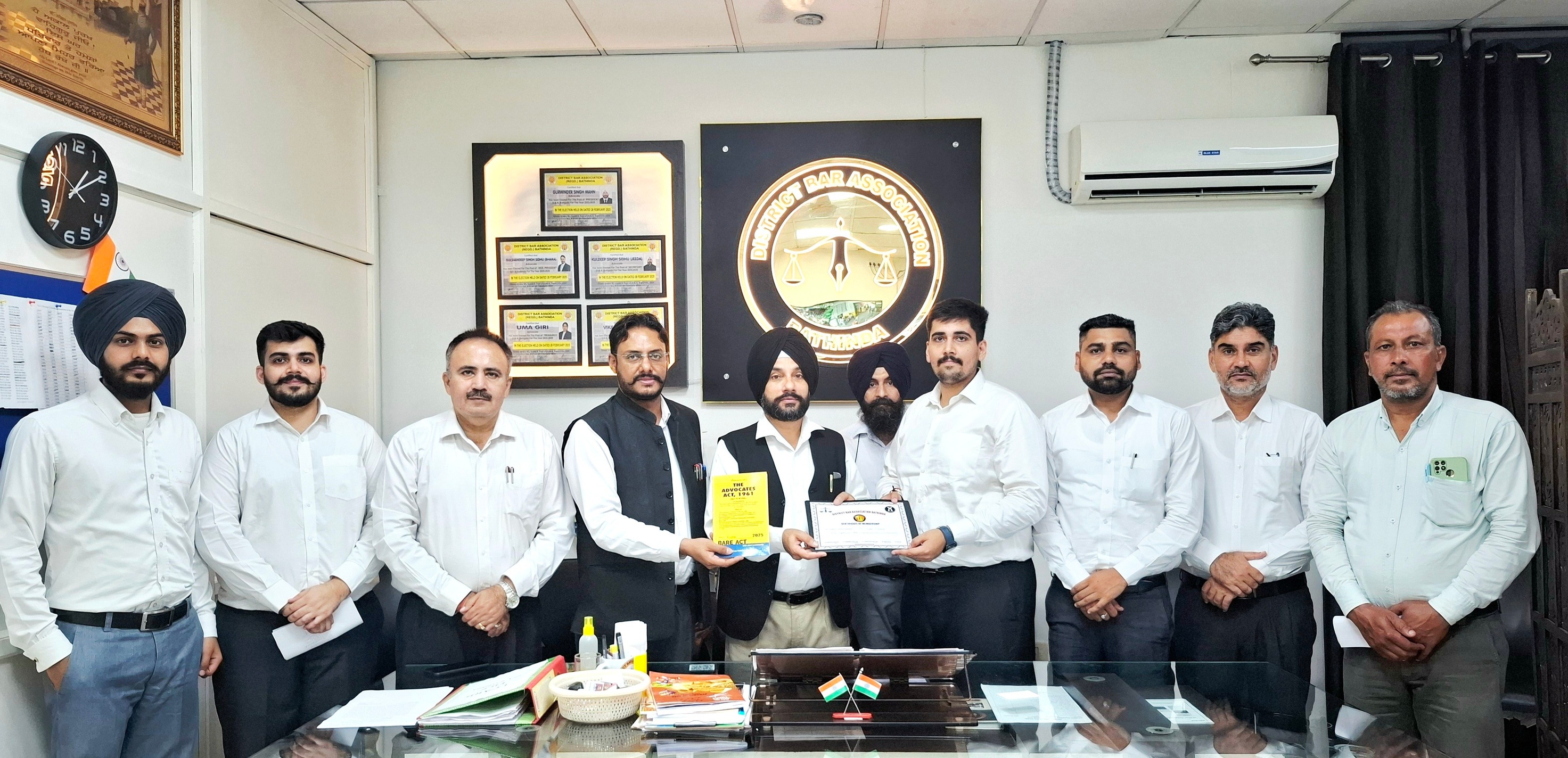 District - Heartiest Congratulations 💐 to the newly enrolled Adv. Aayan ...