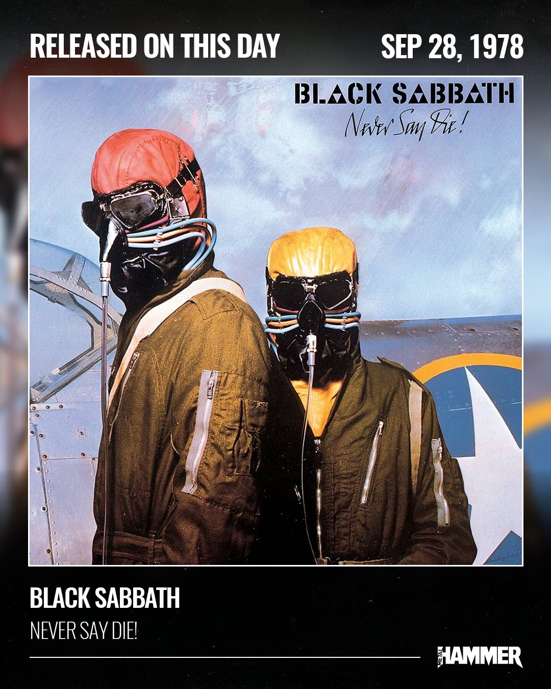 46 years ago today!!! Black Sabbath - Never Say Die!