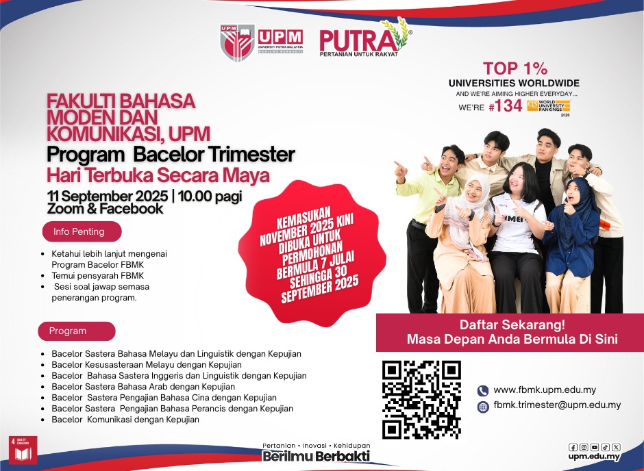 Universiti - FAKULTI BAHASA MODEN DAN KOMUNIKASI, UPM PROGRAM BACELOR ...