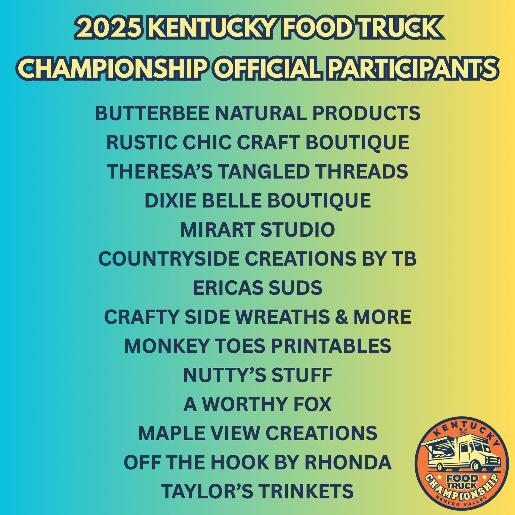 Kentucky Food Truck Championship - We are excited to announce the first ...