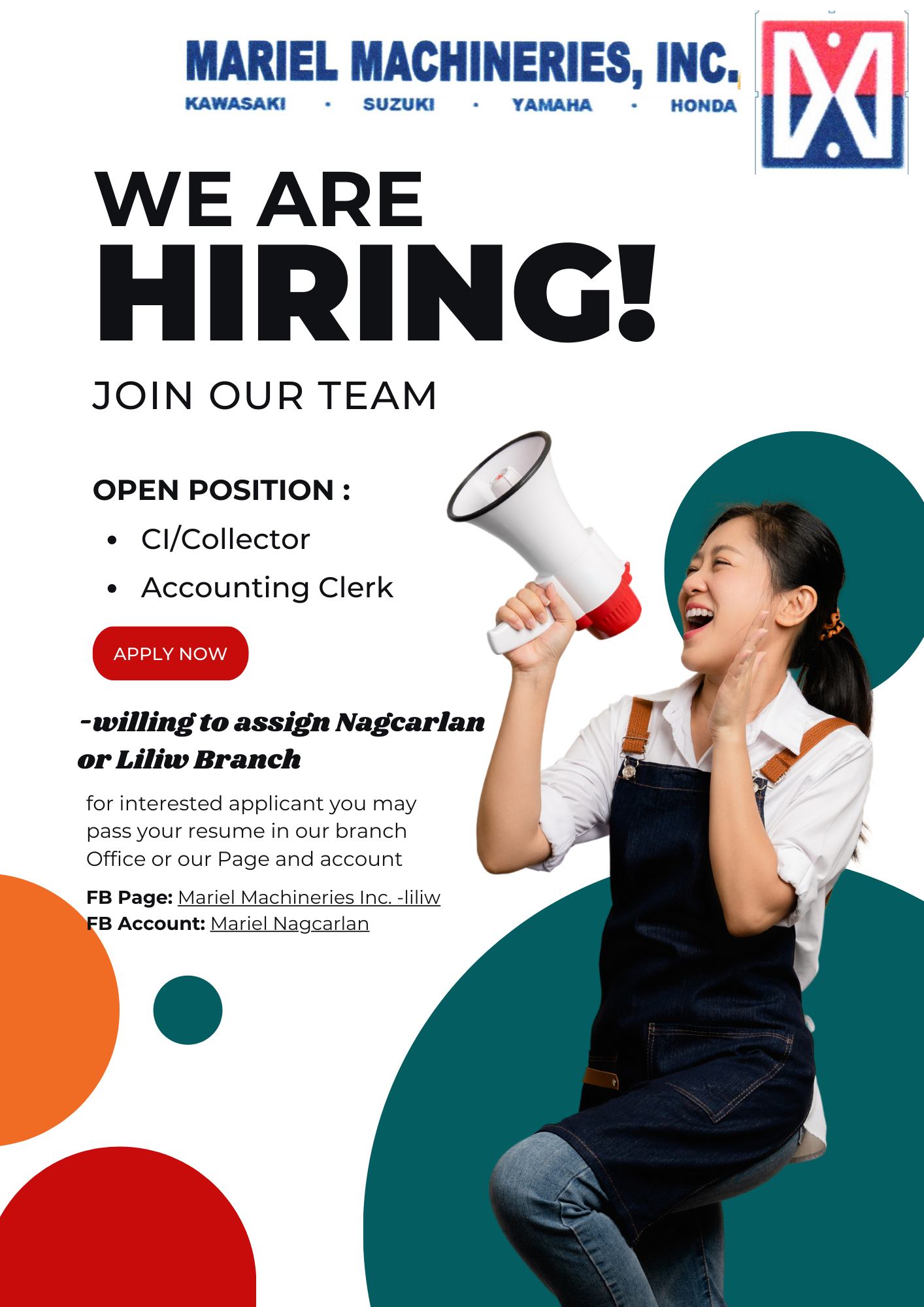 Mariel Machineries Inc. - Liliw branch