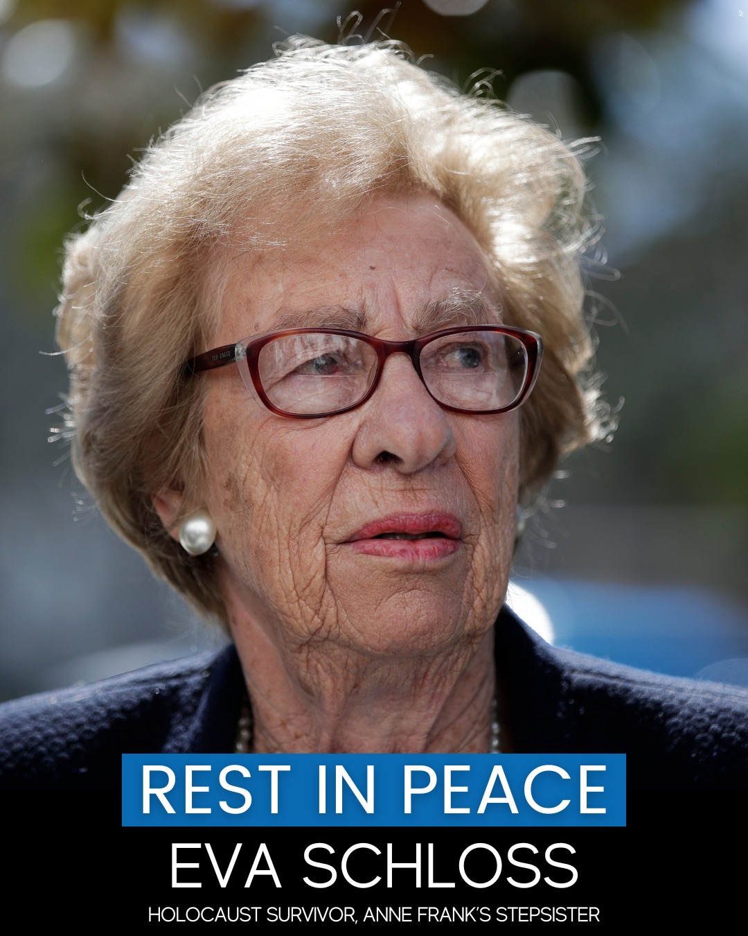 WNDU - REST IN PEACE: Holocaust survivor Eva Schloss, stepsister of ...