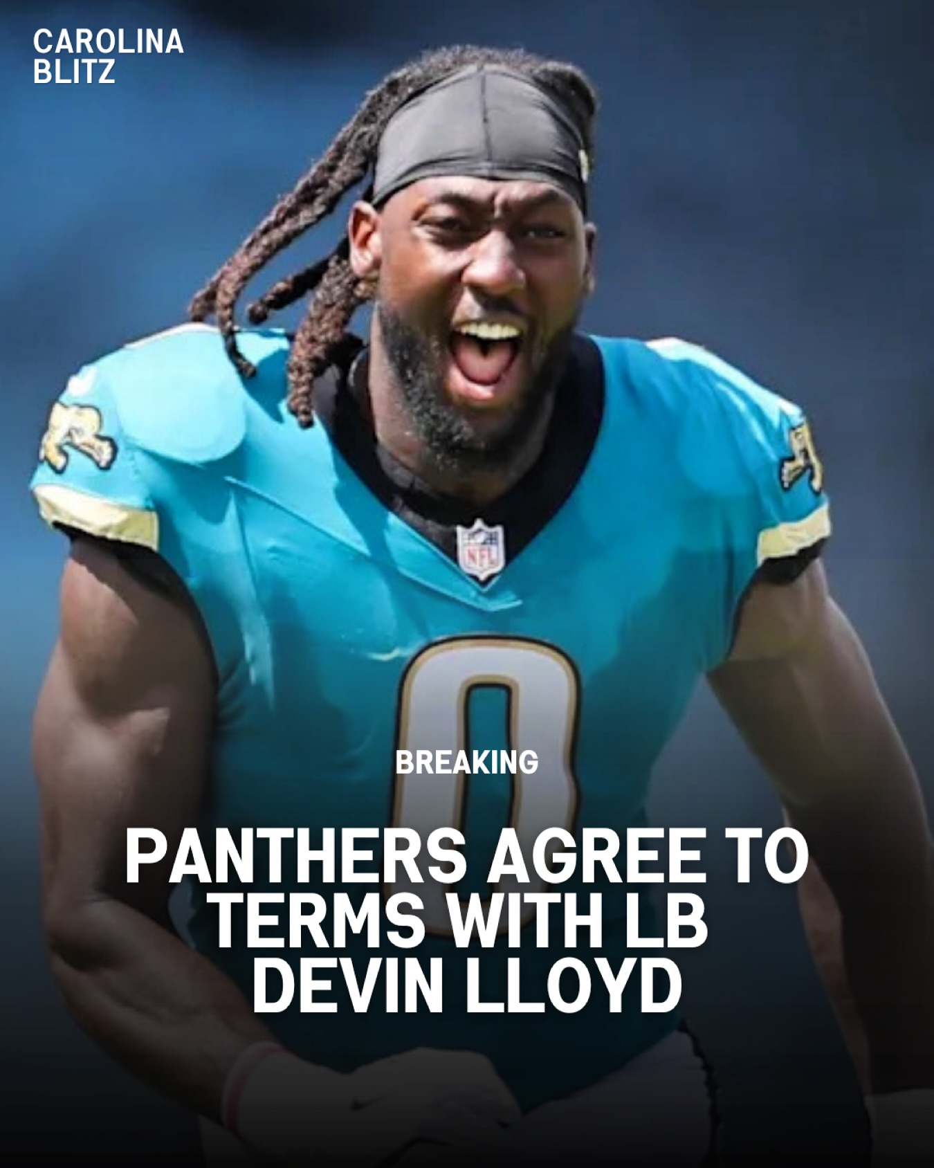 The Panthers have agreed to terms with linebacker Devin Lloyd 
