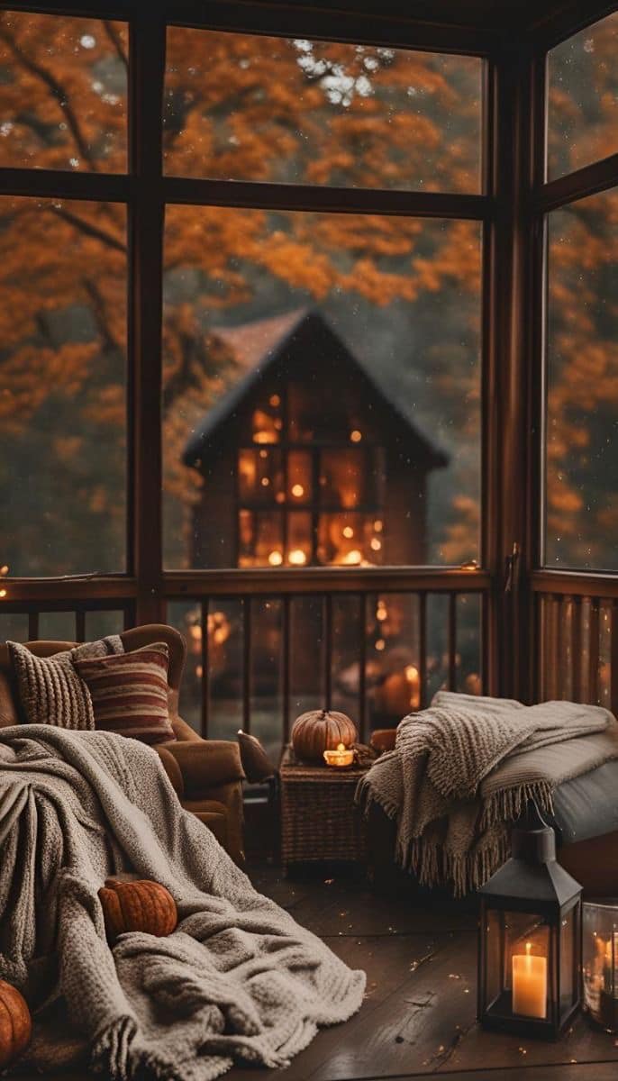 Have a beautiful night Friends 🍁🍂 - The Shabby Chic Girl