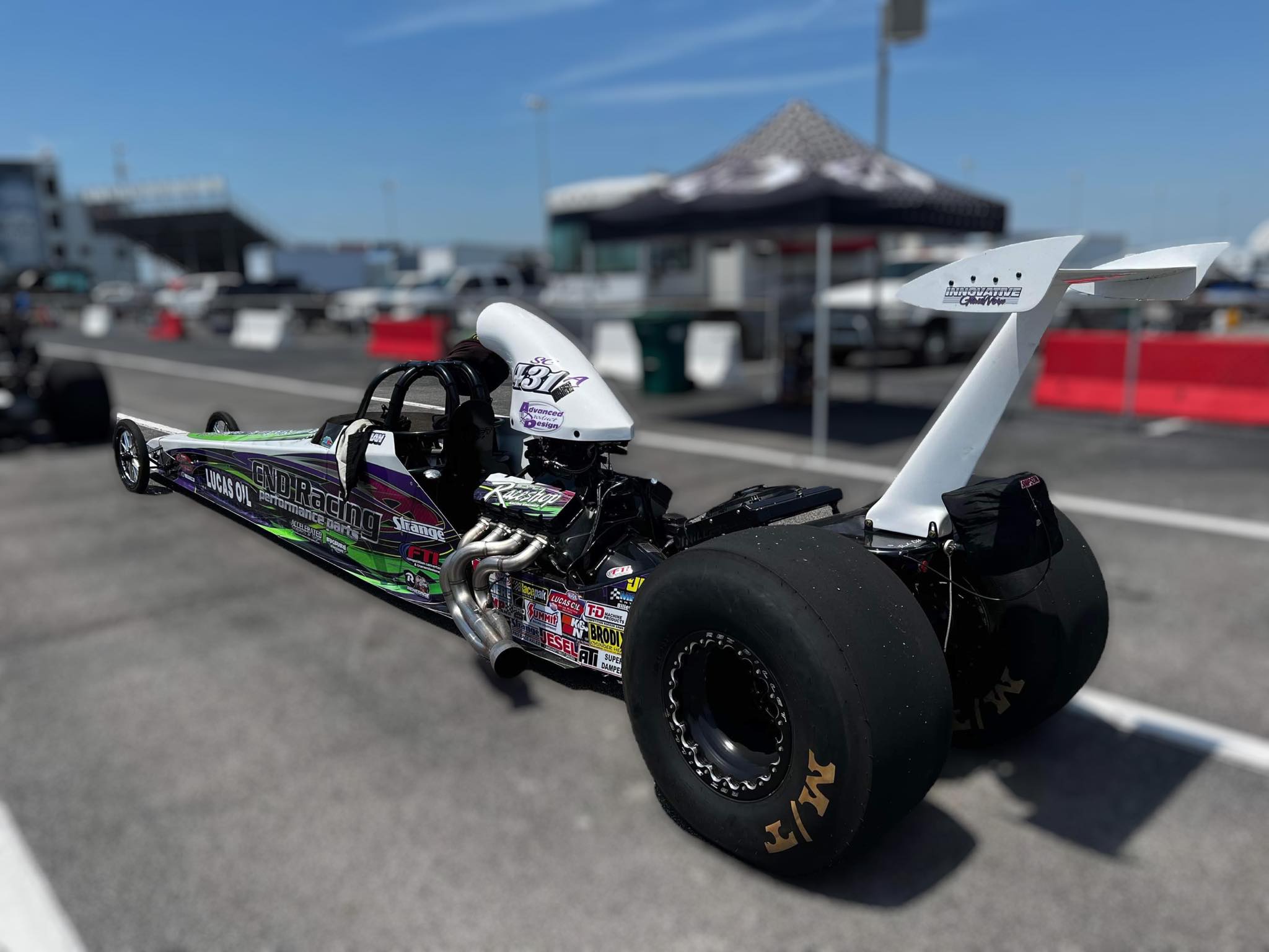 Chase Huffman/CND Racing brand new... - Innovative GlassWorx
