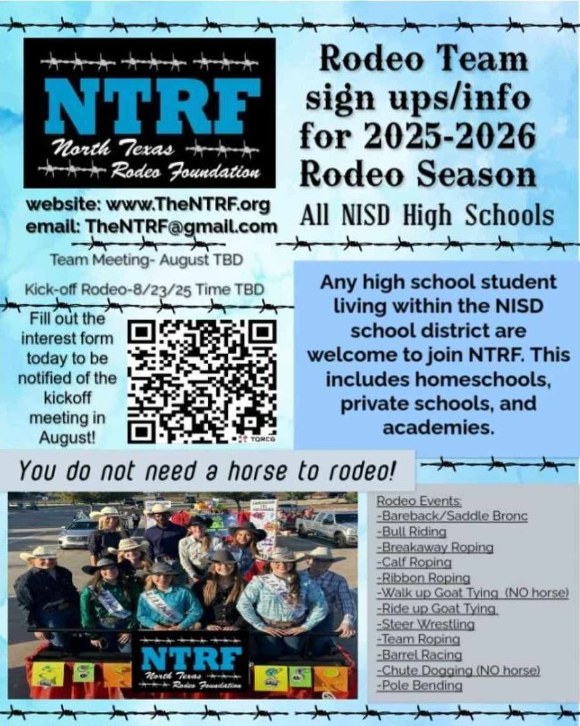 Do you like to rope and ride?... - Byron Nelson High School | Facebook