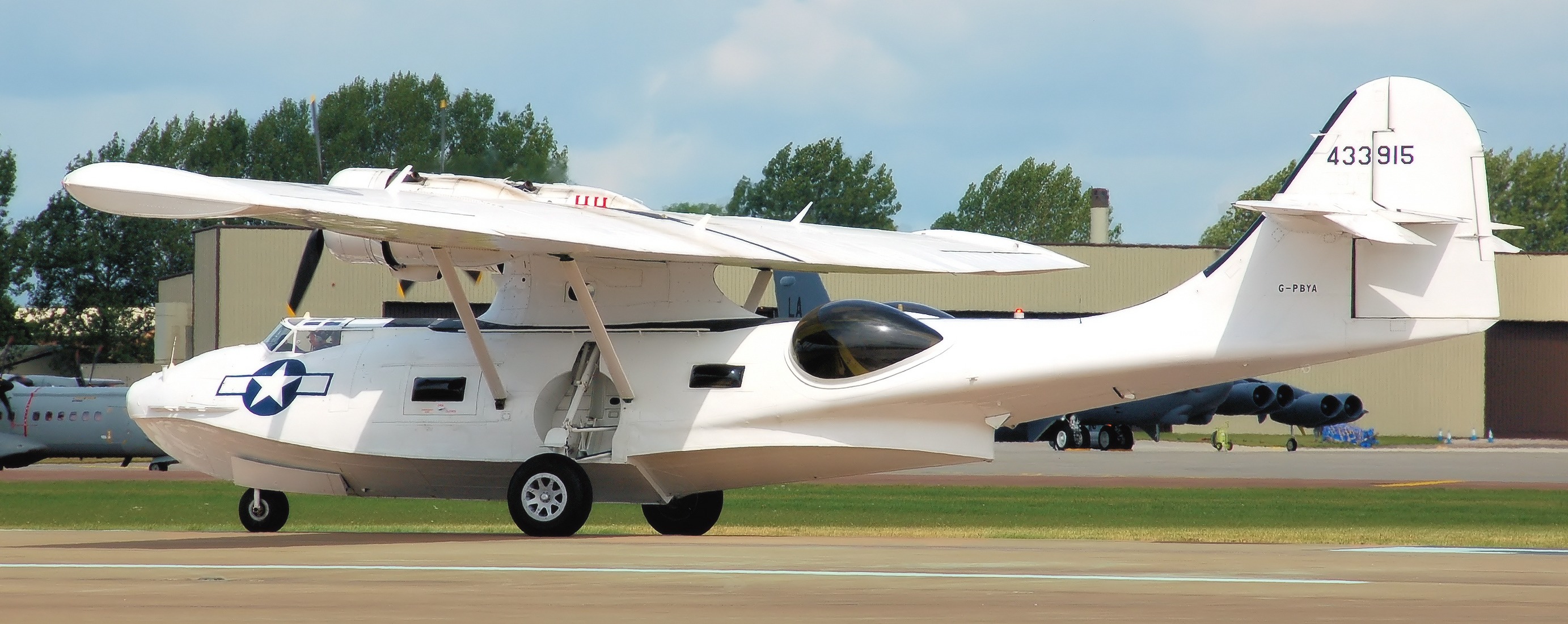 I Love - A restored ex-RCAF Canso A (PBV-1A) in US Navy colors pictured ...