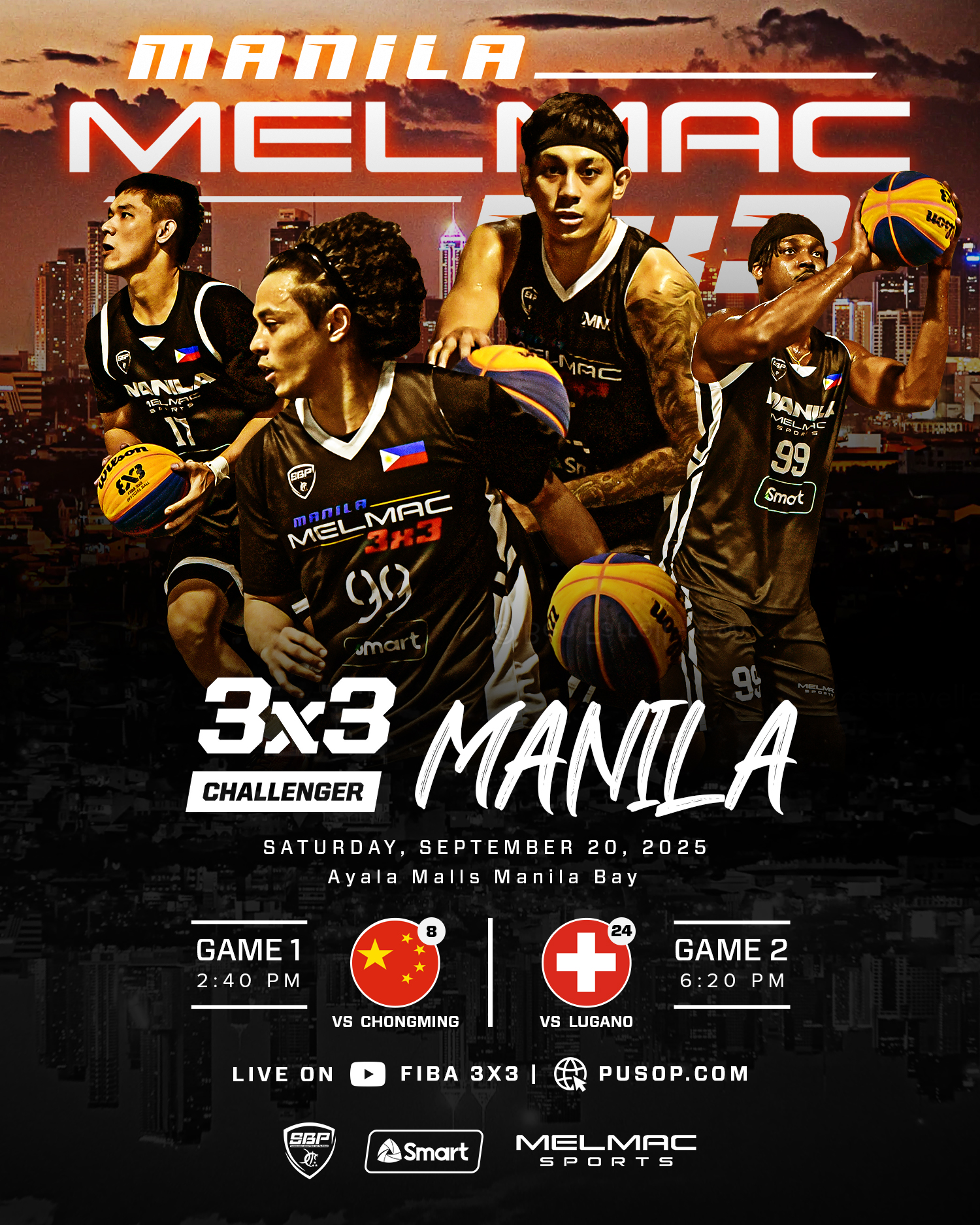 Gilas - The wait is almost over—Manila Melmac, proudly representing the ...