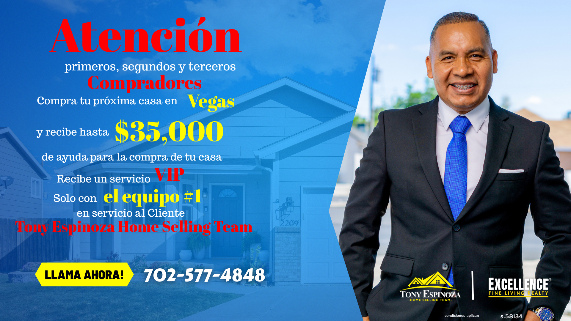 Realtor Tony The Tiger Espinoza | Las Vegas NV