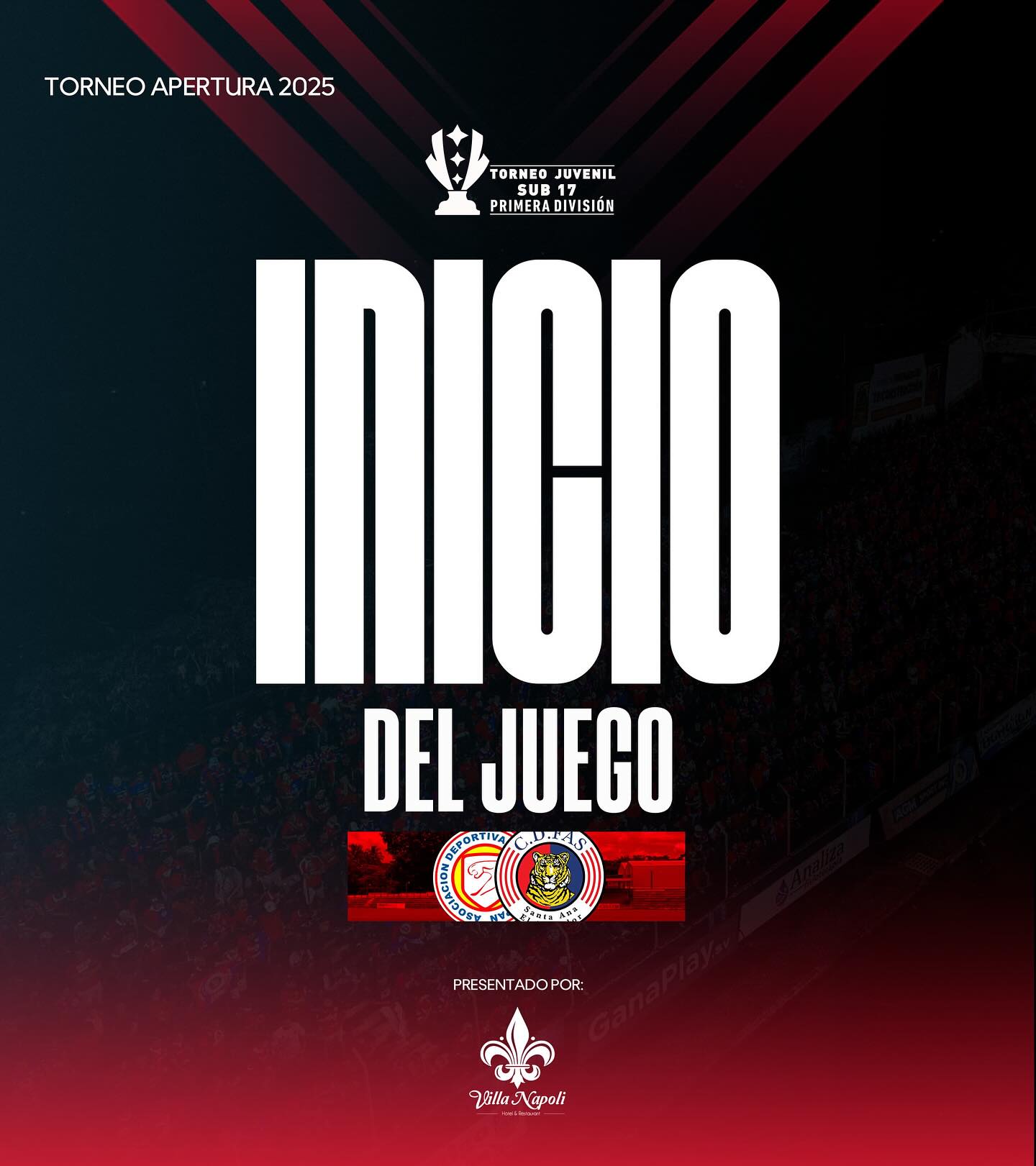Club - ️ ¡𝗘𝗠𝗣𝗘𝗭𝗢́ 𝗘𝗟 𝗣𝗔𝗥𝗧𝗜𝗗𝗢! #CDFAS #AP2025 #Tigrillos #SUB17 | Facebook