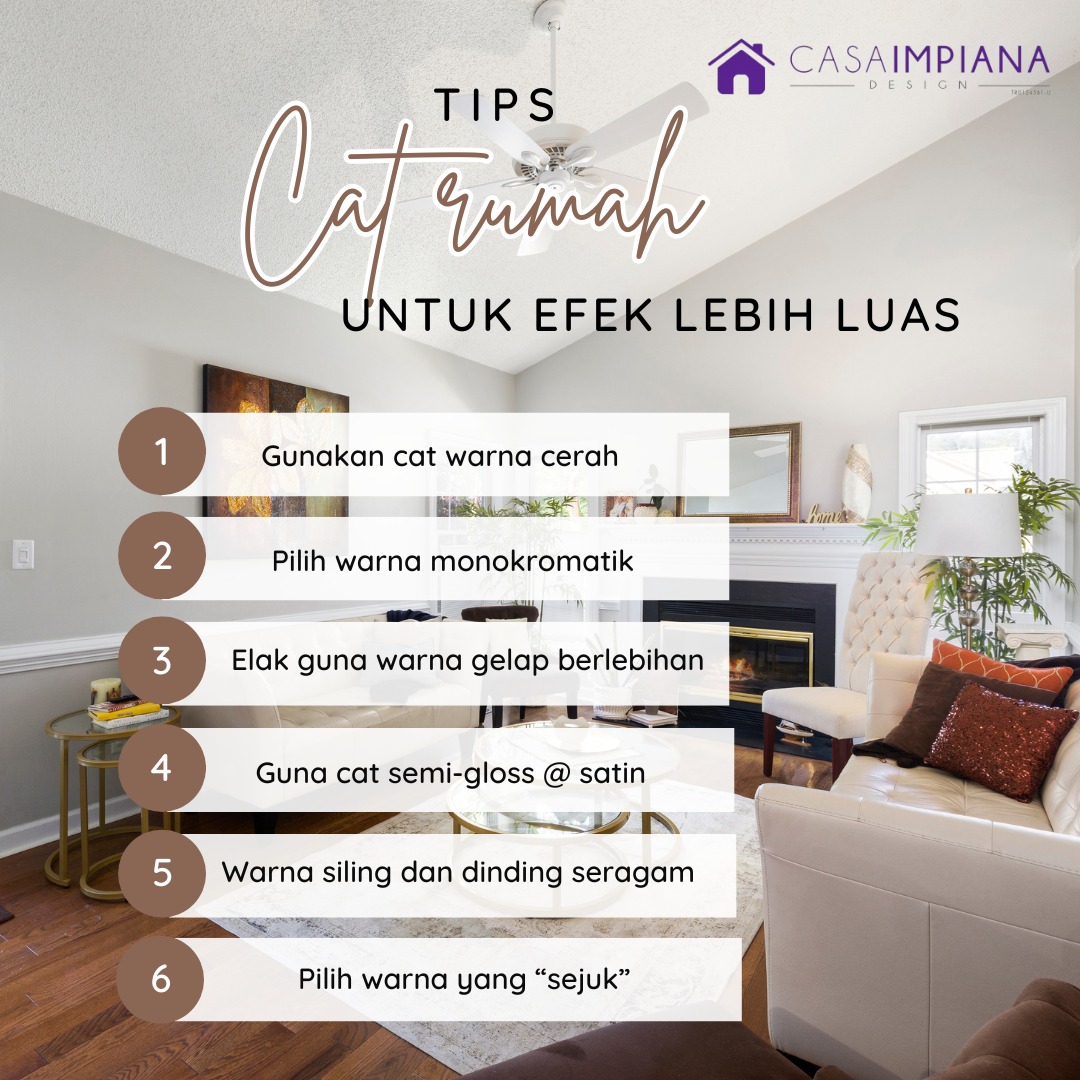 Plan nak cat rumah sebelum raya?... - Casa Impiana Design | Facebook