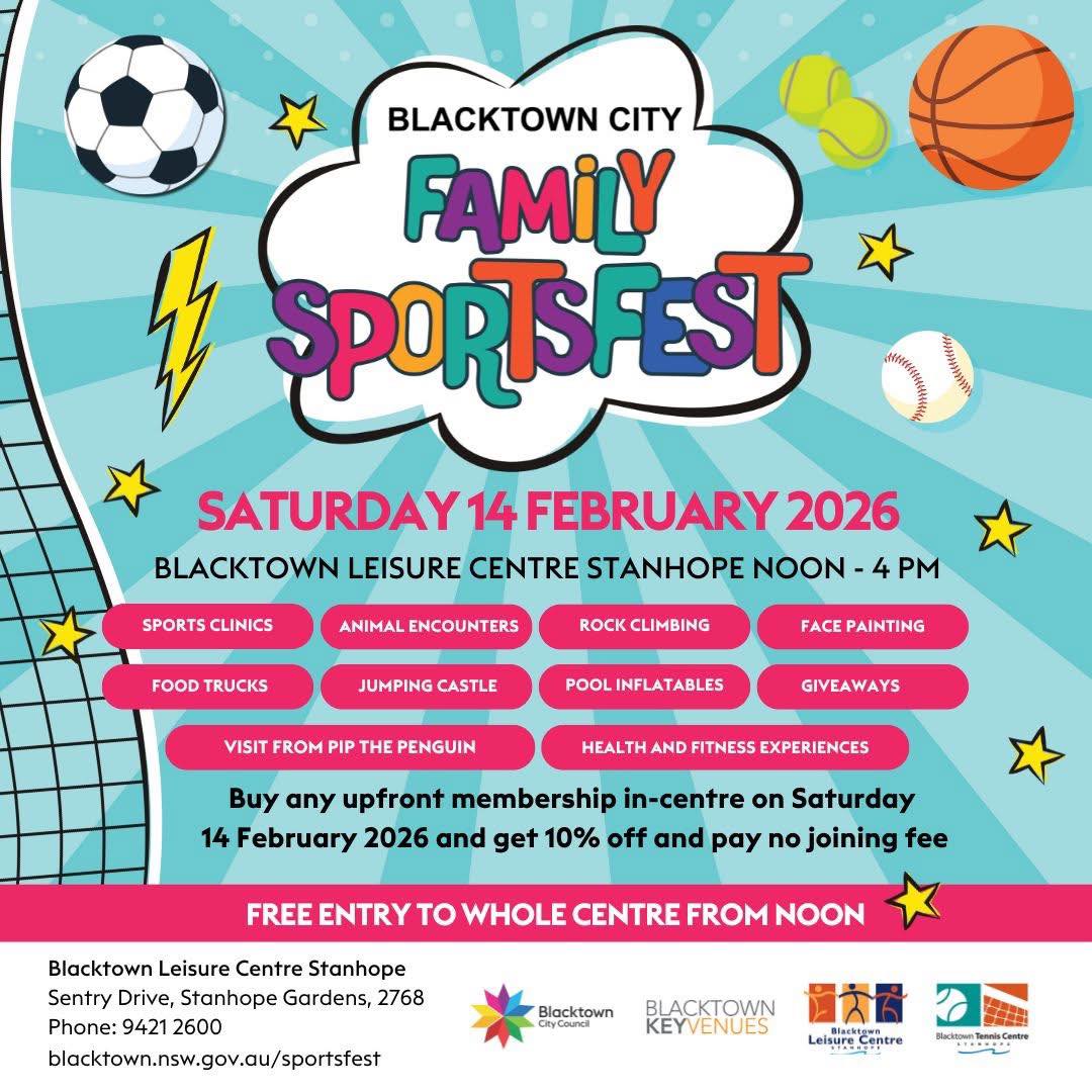 Discover - ⚽ Blacktown City Family Sportsfest returns in 2026! ⚽ 📅 Join ...