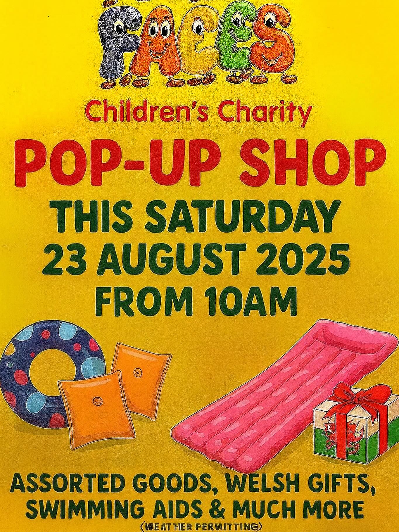 Happy Faces Children's Charity - Happy Faces are selling Raffle tickets ...