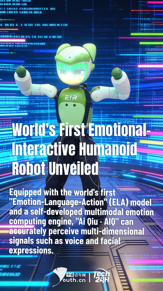 The world's first emotional-interactive humanoid #robot, 