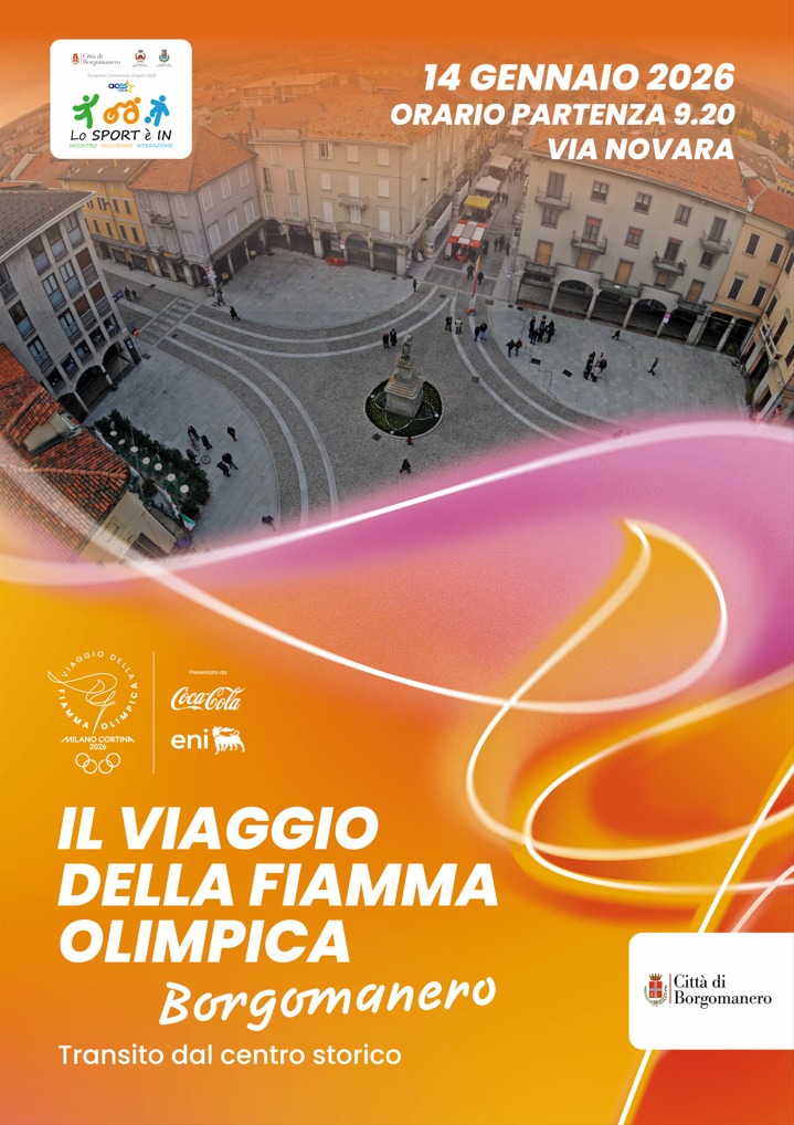 Città - Un evento unico: il passaggio della Fiamma olimpica in Città ...