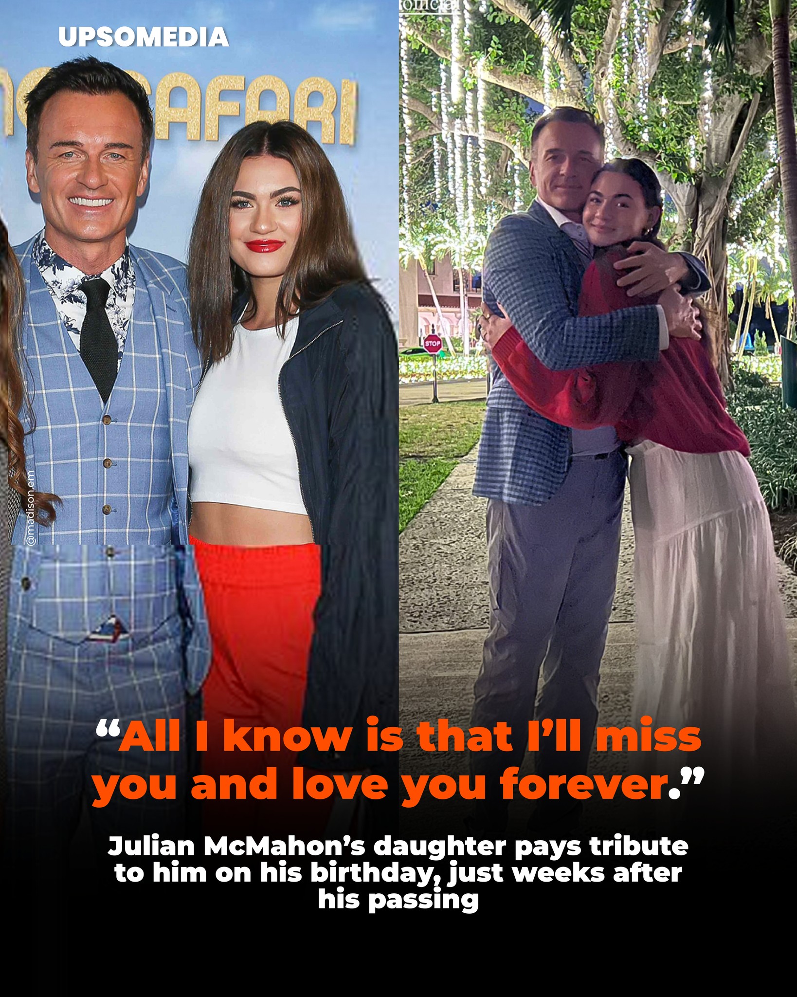 The Enigma - The daughter of the late actor, Julian McMahon ...