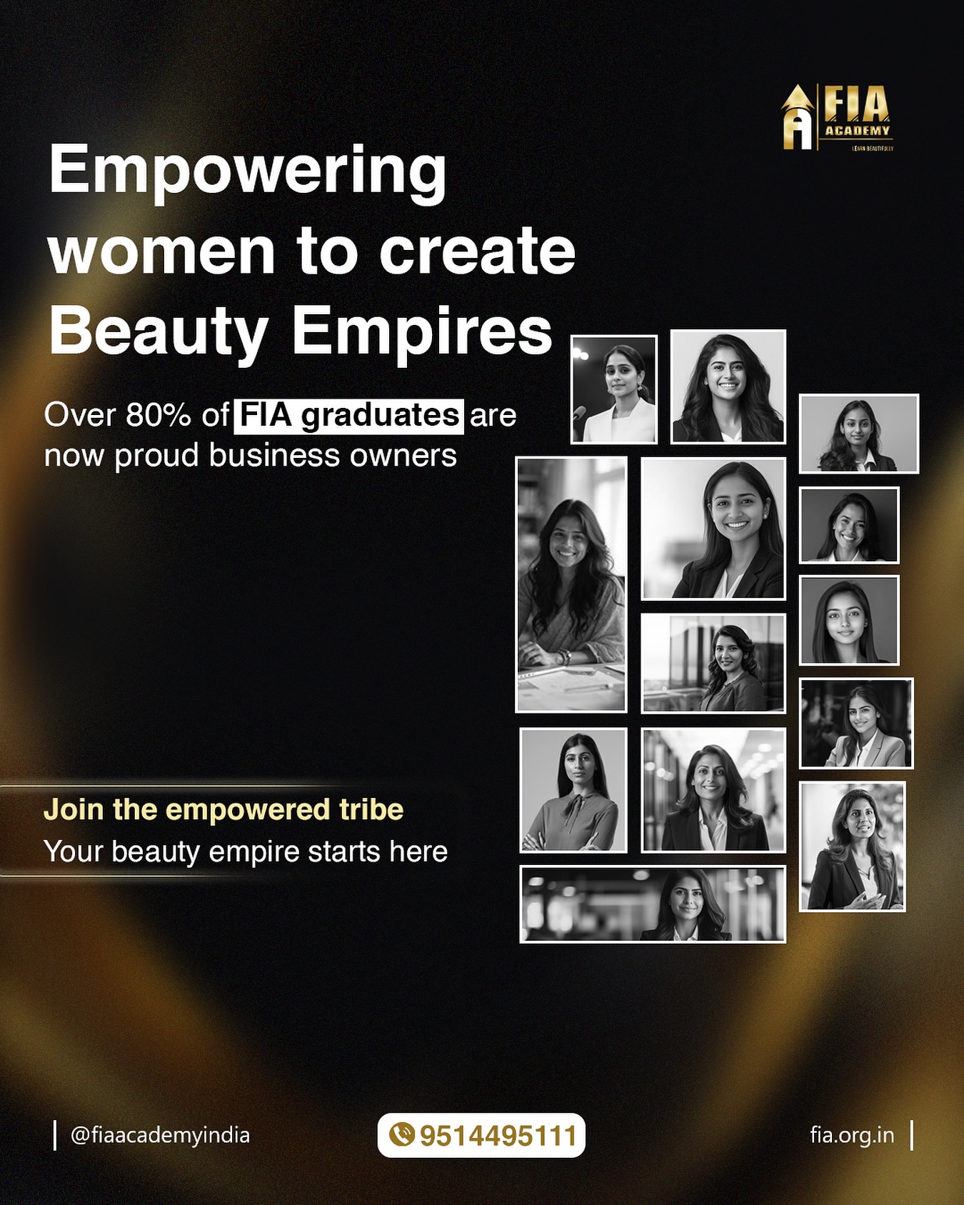 FIA - 💫 From Passion to Empire! At FIA Academy, we empower women to ...