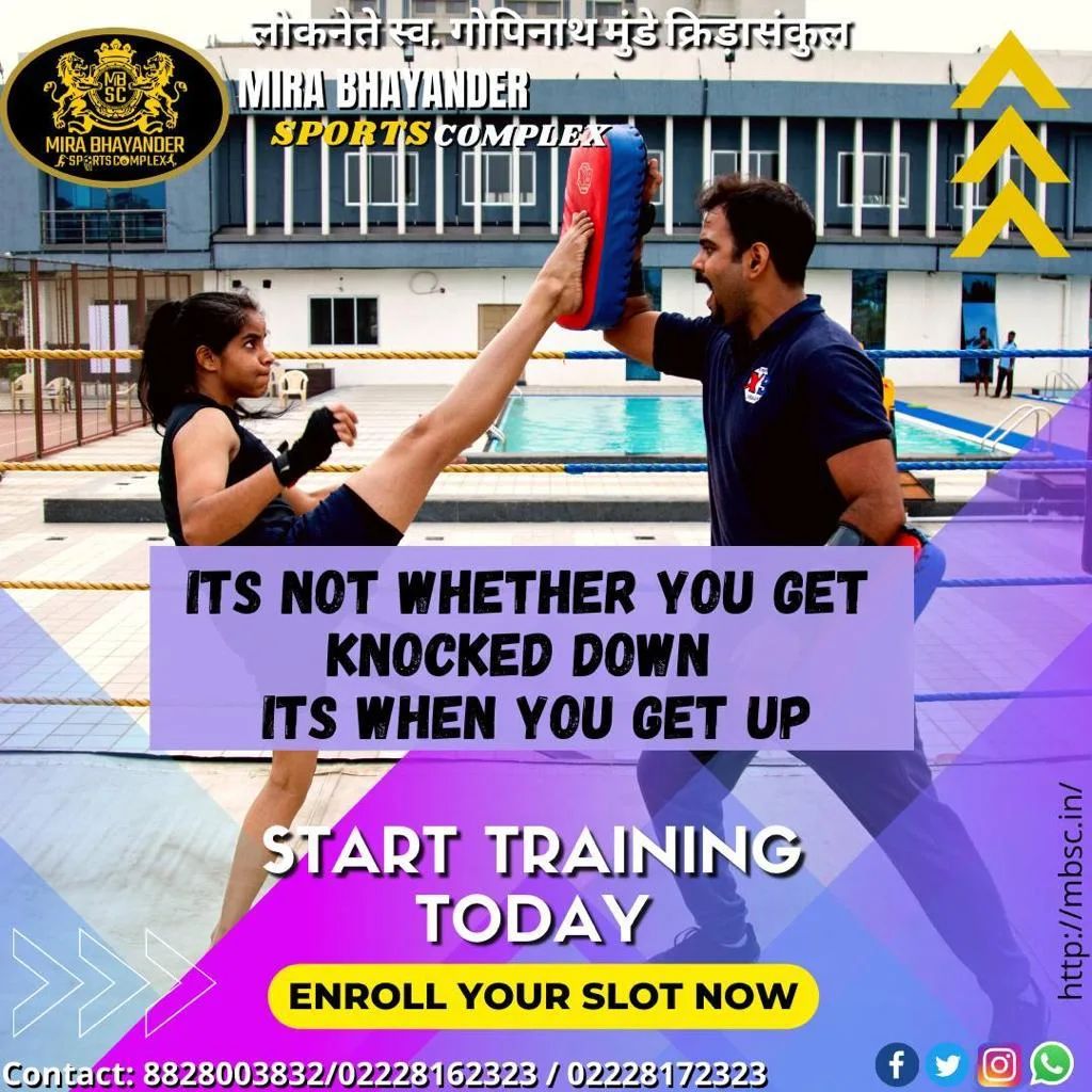 You Can Only Fight The Way... - Mira Bhayander Sports Complex | Facebook