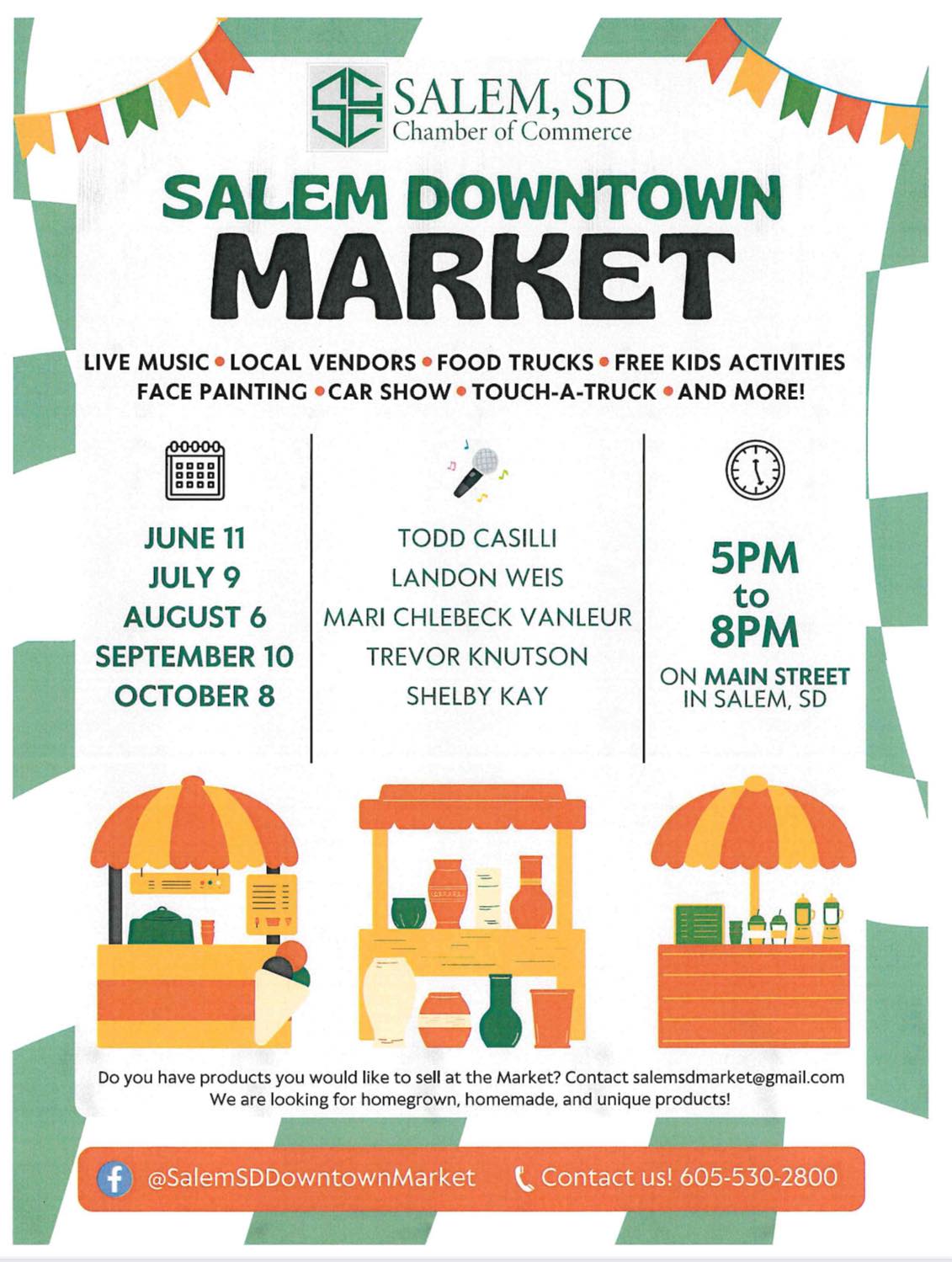 jenni klow openmarket Salem Downtown Market vendor opportunities Size:Pack of 10 Rep your new tee Ipamorelin South Africa | kellog