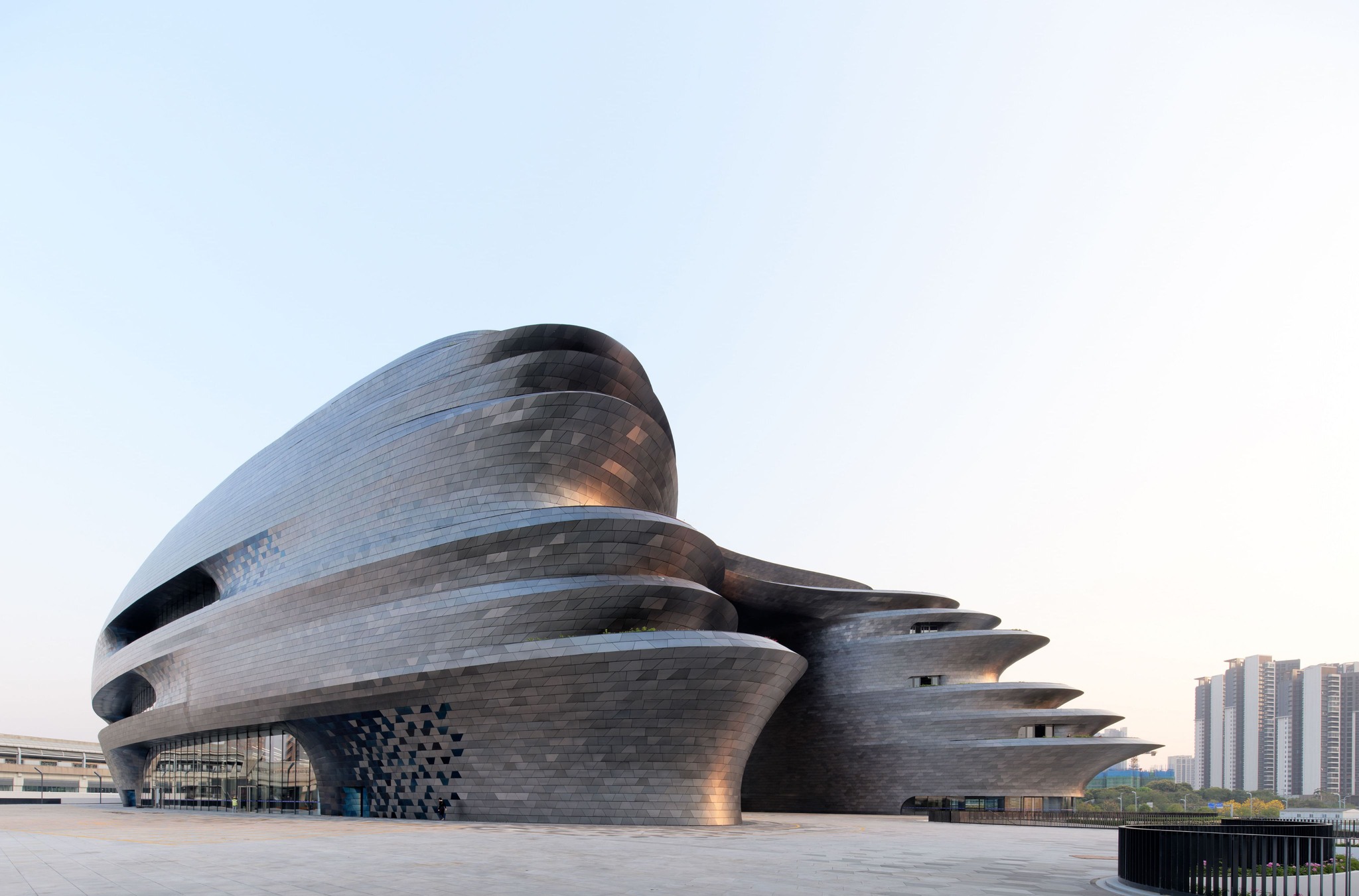 Archinect - Zaha Hadid Architects’ Shenzhen Science & Tech Museum, the ...