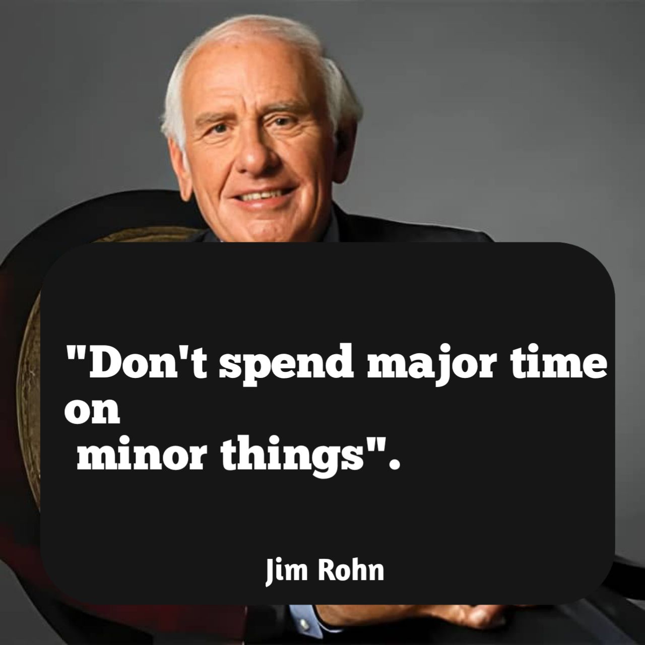 Jim Rohn Motivation | THE POWER OF PRIORITY ️ | Facebook