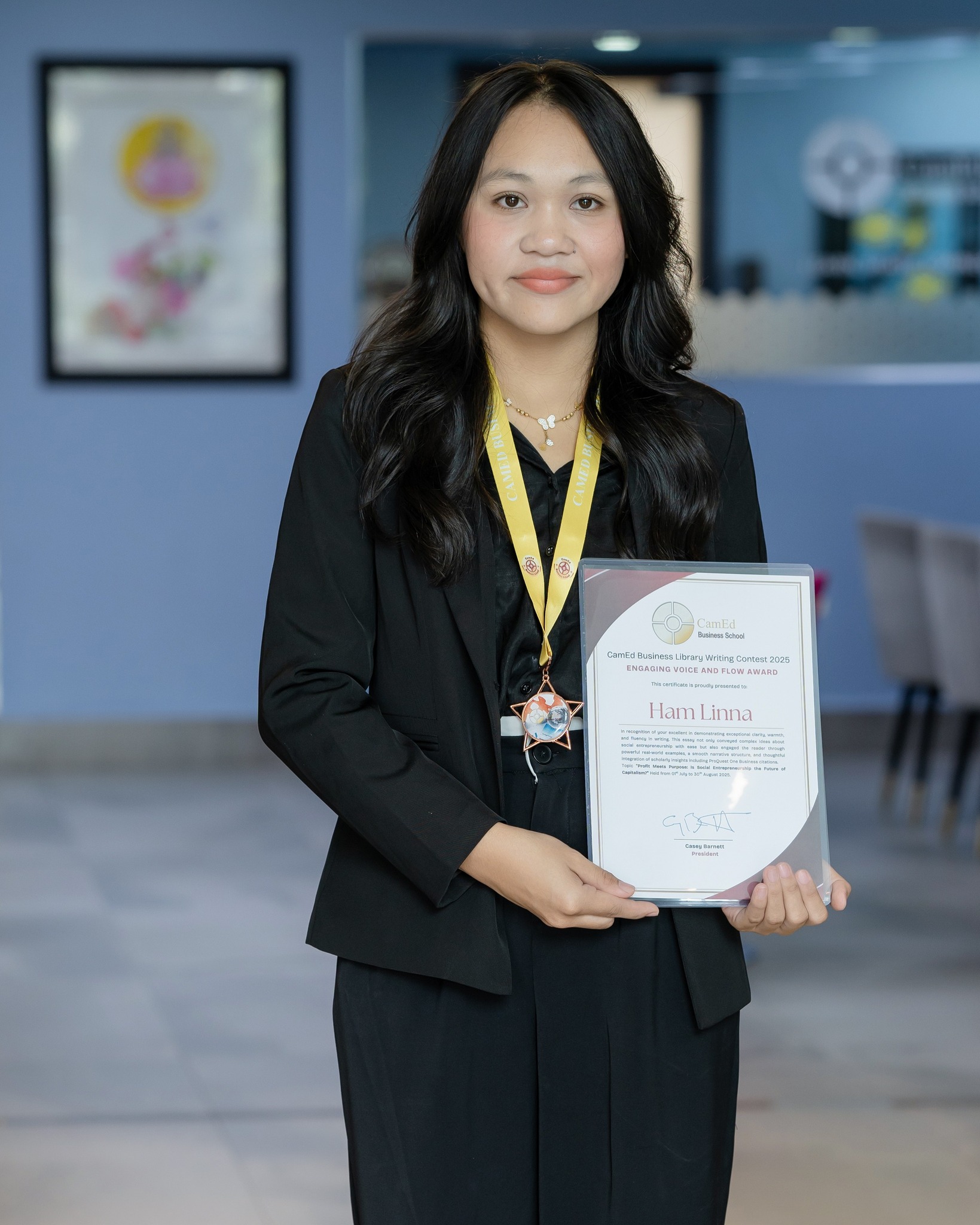 CamEd - 🎉 Kudos to Ham Linna! 🎉 Winners of the Engaging Voice and Flow ...