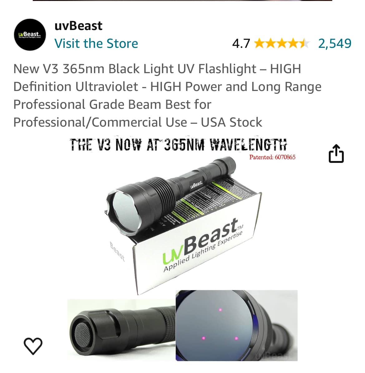 best black light flashlight for minerals High Power Shortwave UVC 255nm illuminating and revealing themselves to you with the power of black light Scorpion Master 52 LED UV