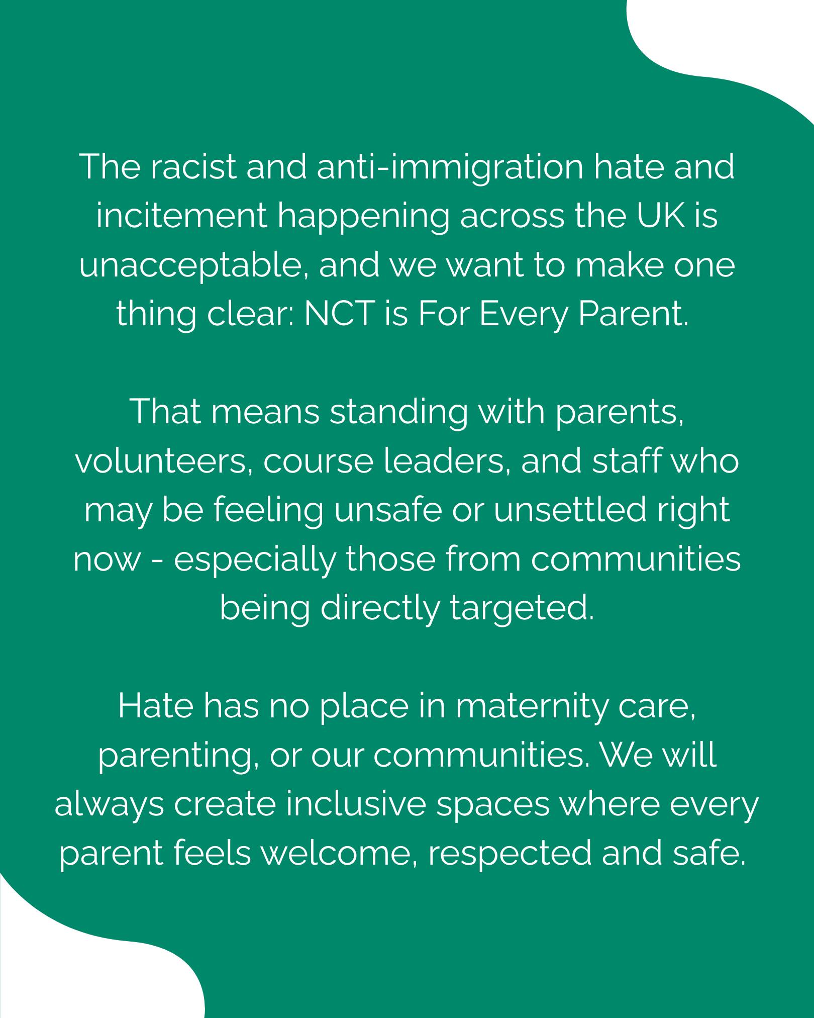 NCT - The racist and anti-immigration hate and incitement happening ...