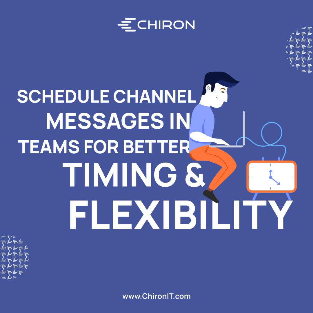 Chiron - Did you know you can now schedule your channel messages for a ...