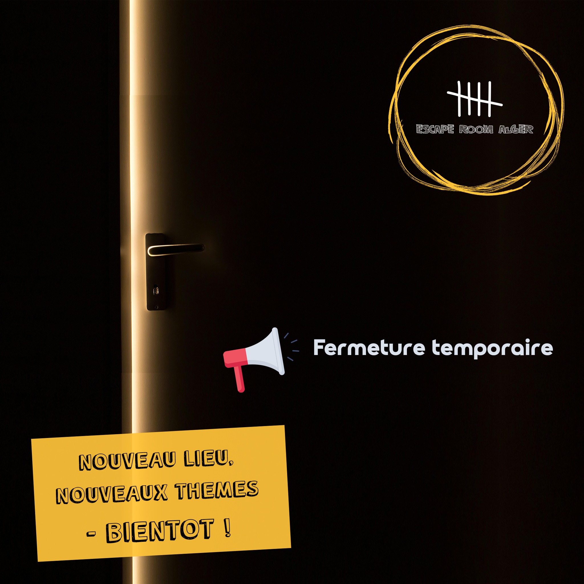 🔴 Escape Room Alger ferme ses portes... - Escape Room Alger | Facebook