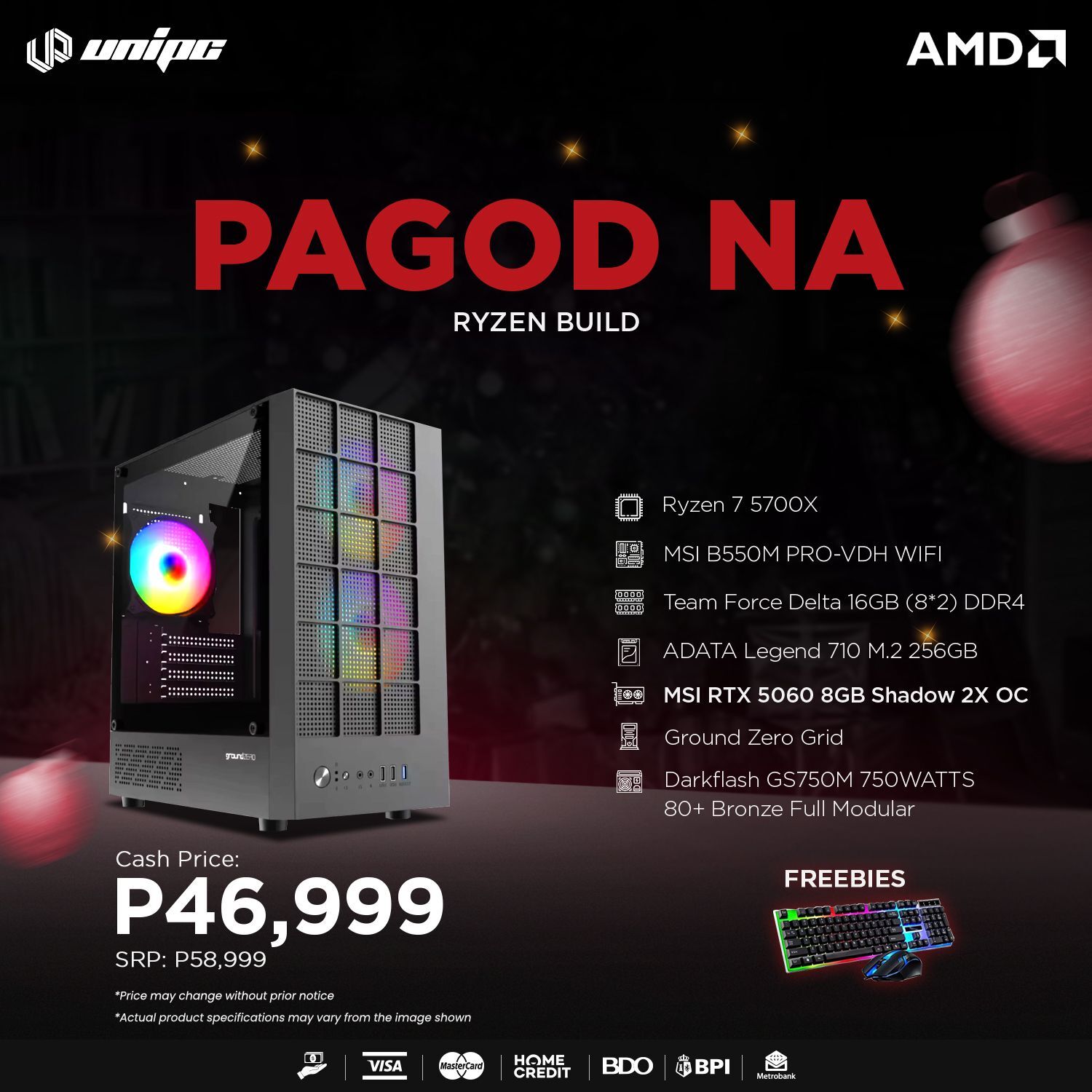 UniPC - Too tired to care, still plays like a pro 😮‍💨 PAGOD NA Build ...