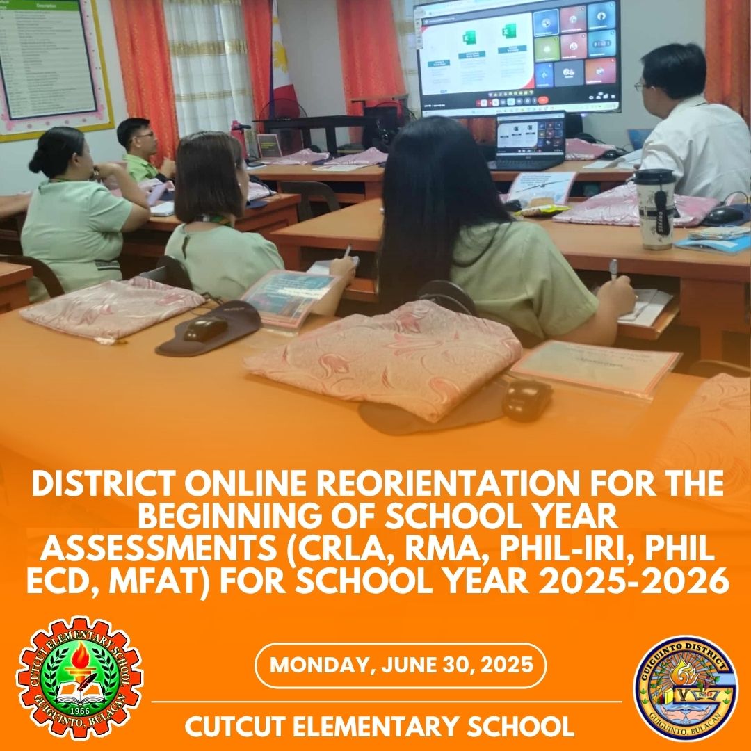 DepEd Tayo - Cutcut Elementary School 104820 | Guiguinto