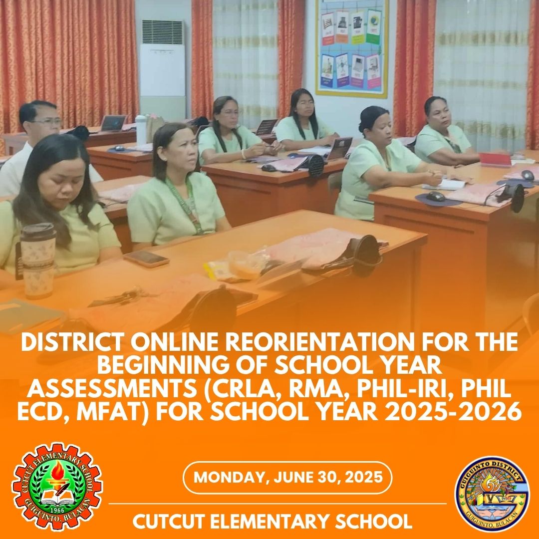 DepEd Tayo - Cutcut Elementary School 104820 | Guiguinto
