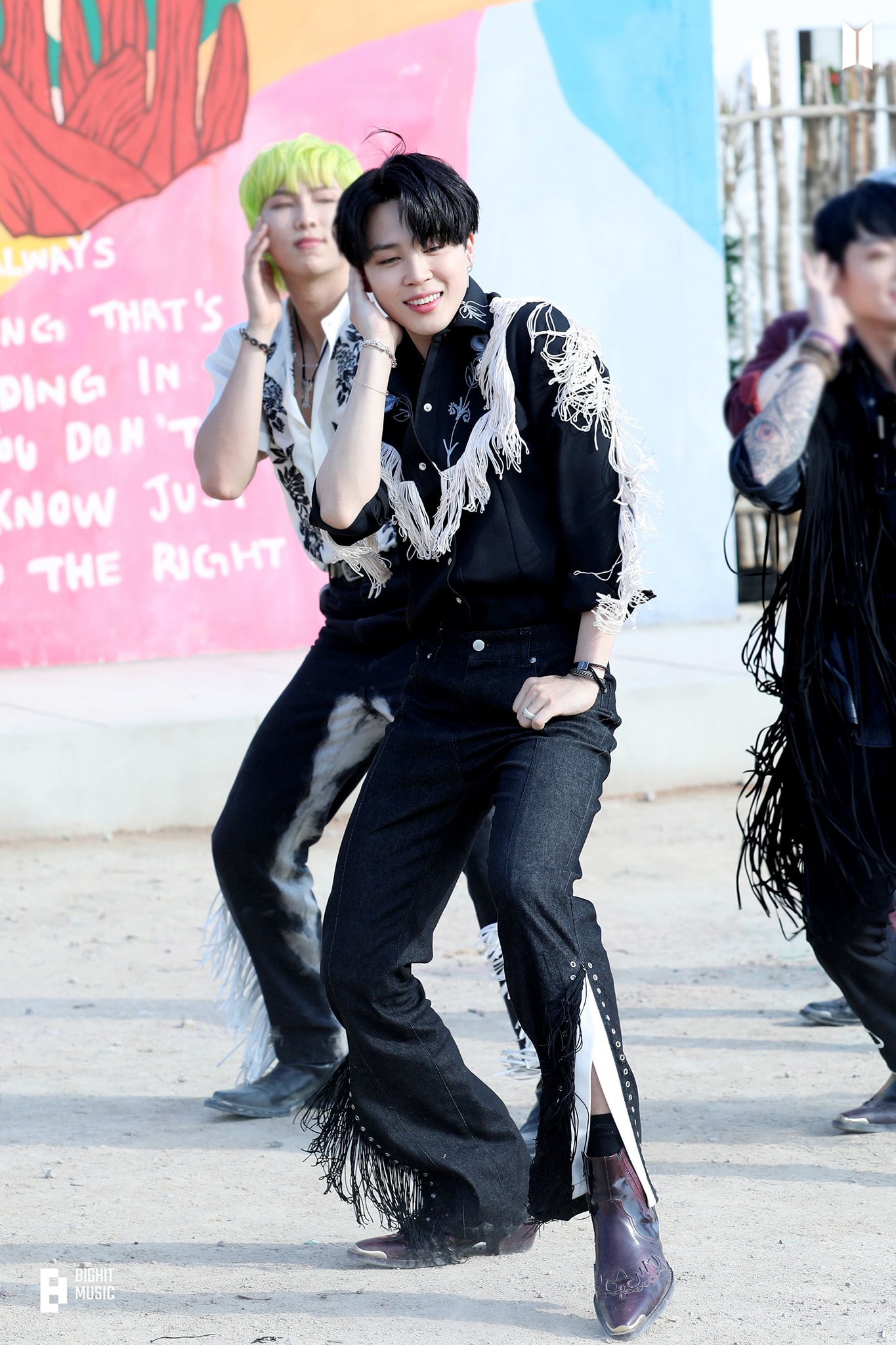 BTS #방탄소년단 Permission to Dance MV Photo Sketch
