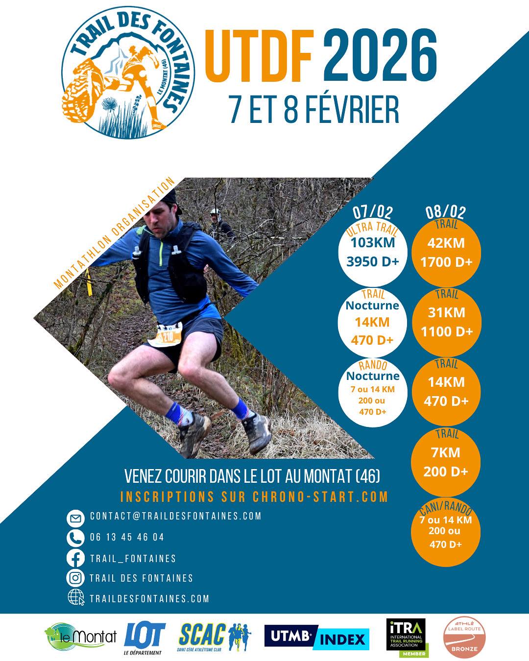 🔸🔹 TRAIL DES FONTAINES –... - UTDF Ultra Trail Des Fontaines | Facebook