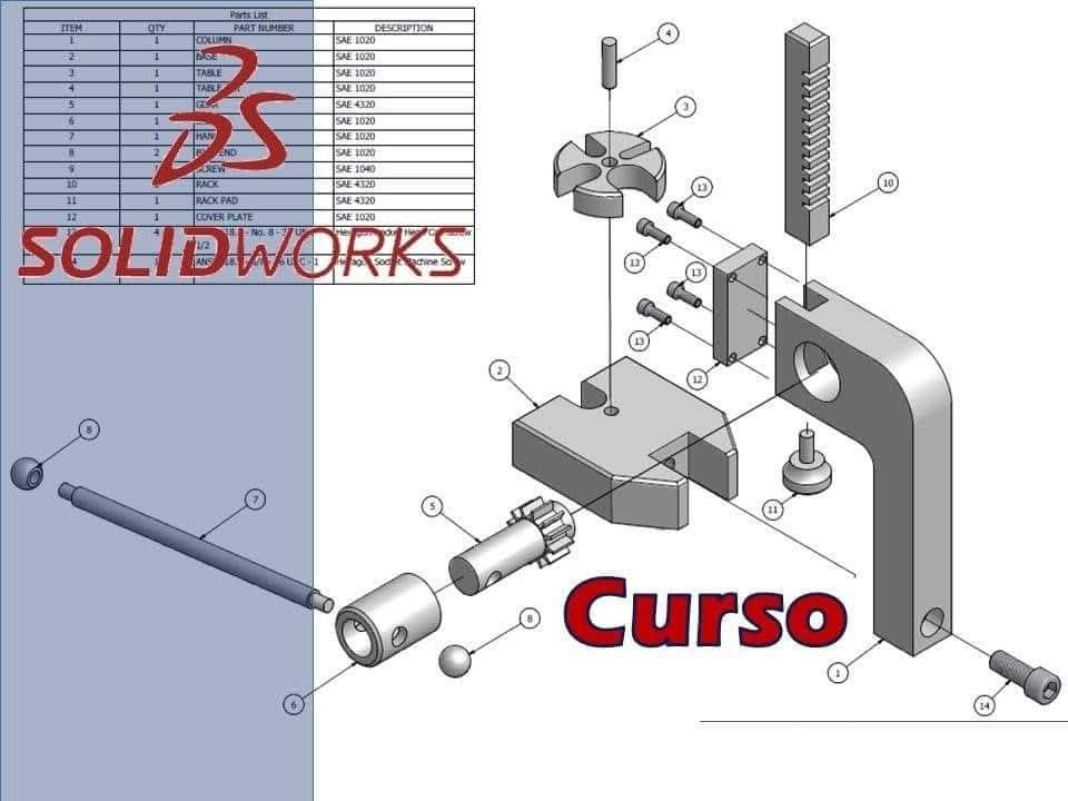 Curso de Solidworks, Curso de diseño, Curso Autocad, Inventor y más ...