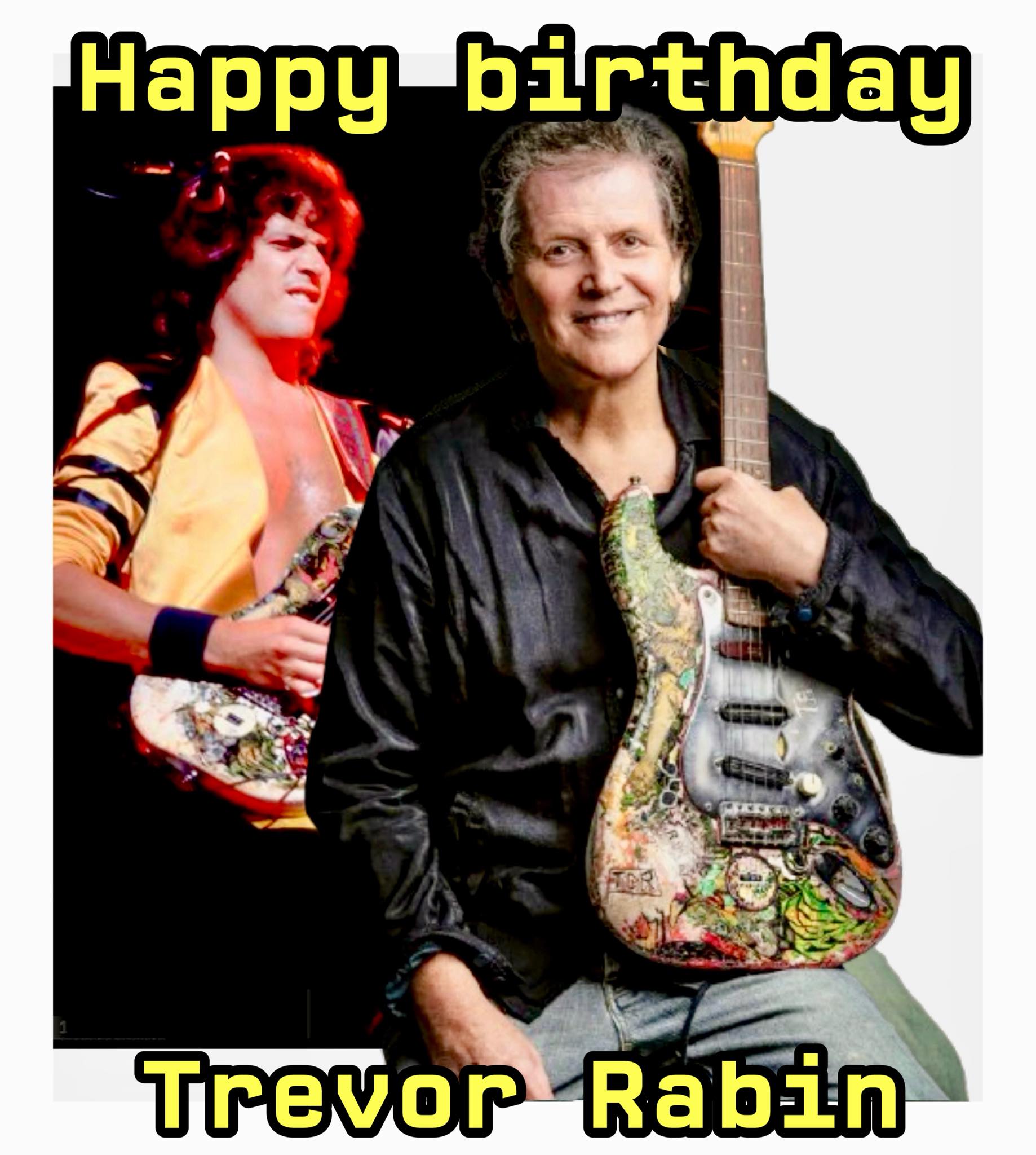 Trevor Rabin of Yes From the 1987 Yes Big Generator Tour Book