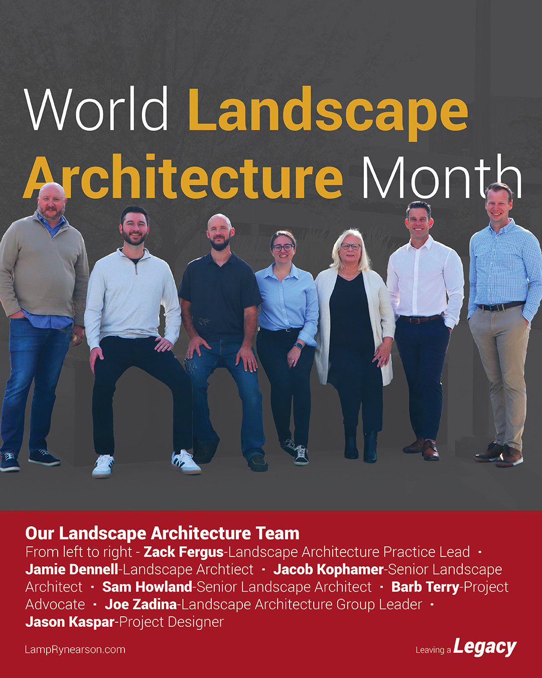 Lamp Rynearson - 🌿🌍 Celebrate World Landscape Architecture... | Facebook