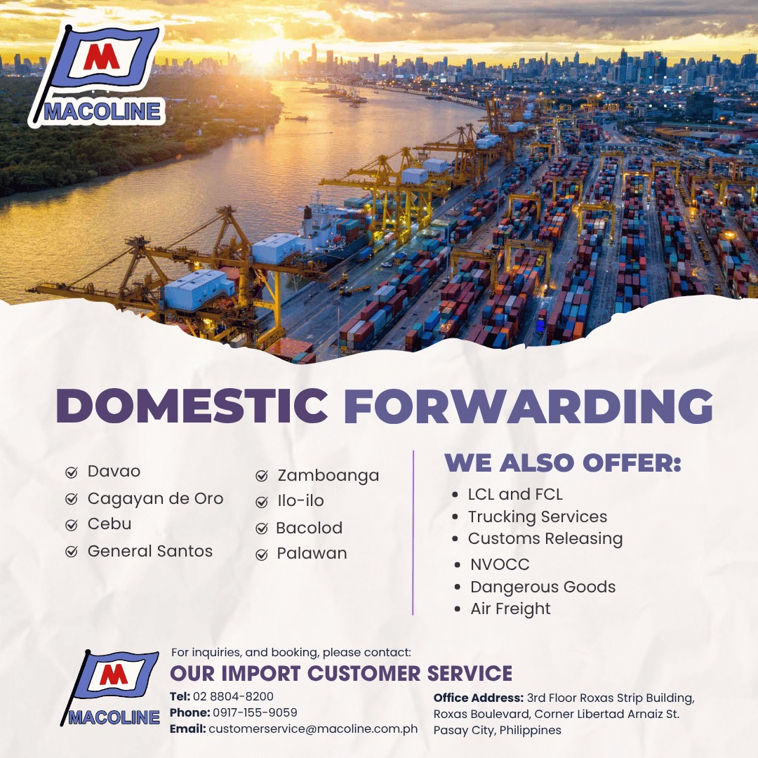 Macoline Freight Forwarding Services Inc. | Pasay City