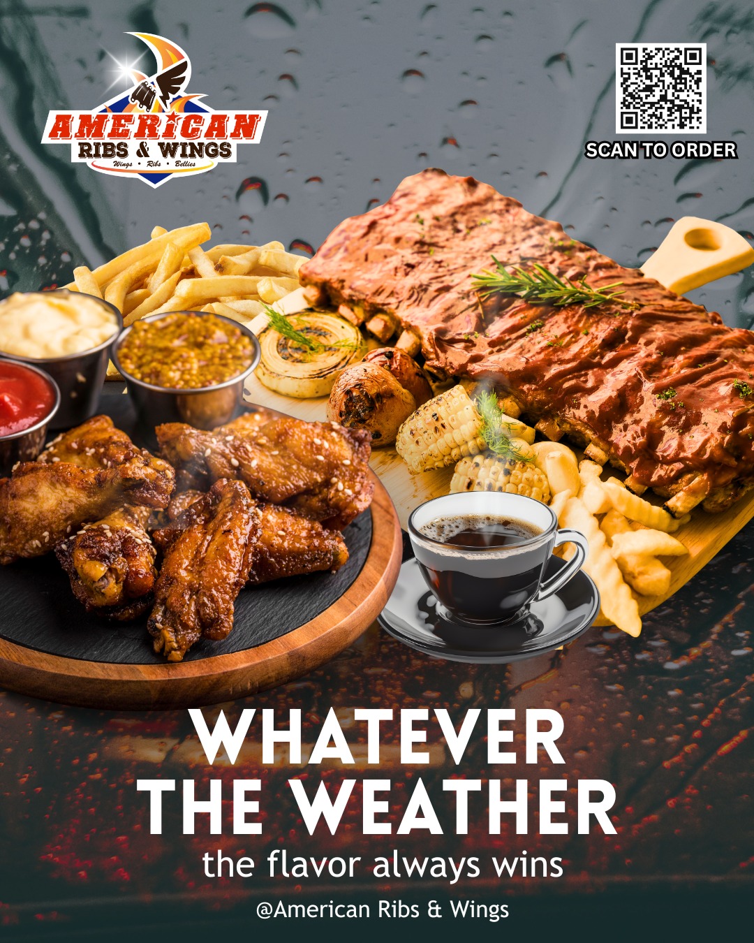 American - When the skies go dark and the air gets cold, whatever the ...