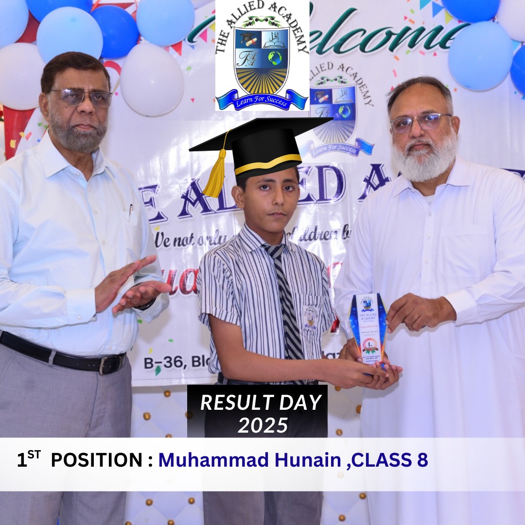 The Allied - 🏆 RESULT DAY 2025 | HONORING EXCELLENCE 🏆 🎓 Muhammad ...