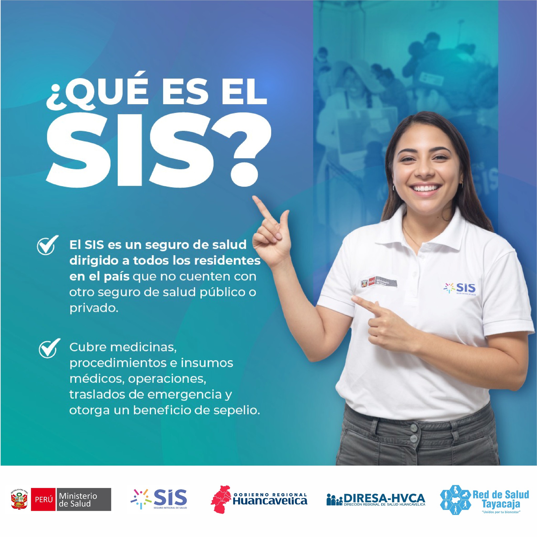 Red - ((🔴)) ¿Qué es el SIS? El SIS es un seguro de salud dirigida a ...