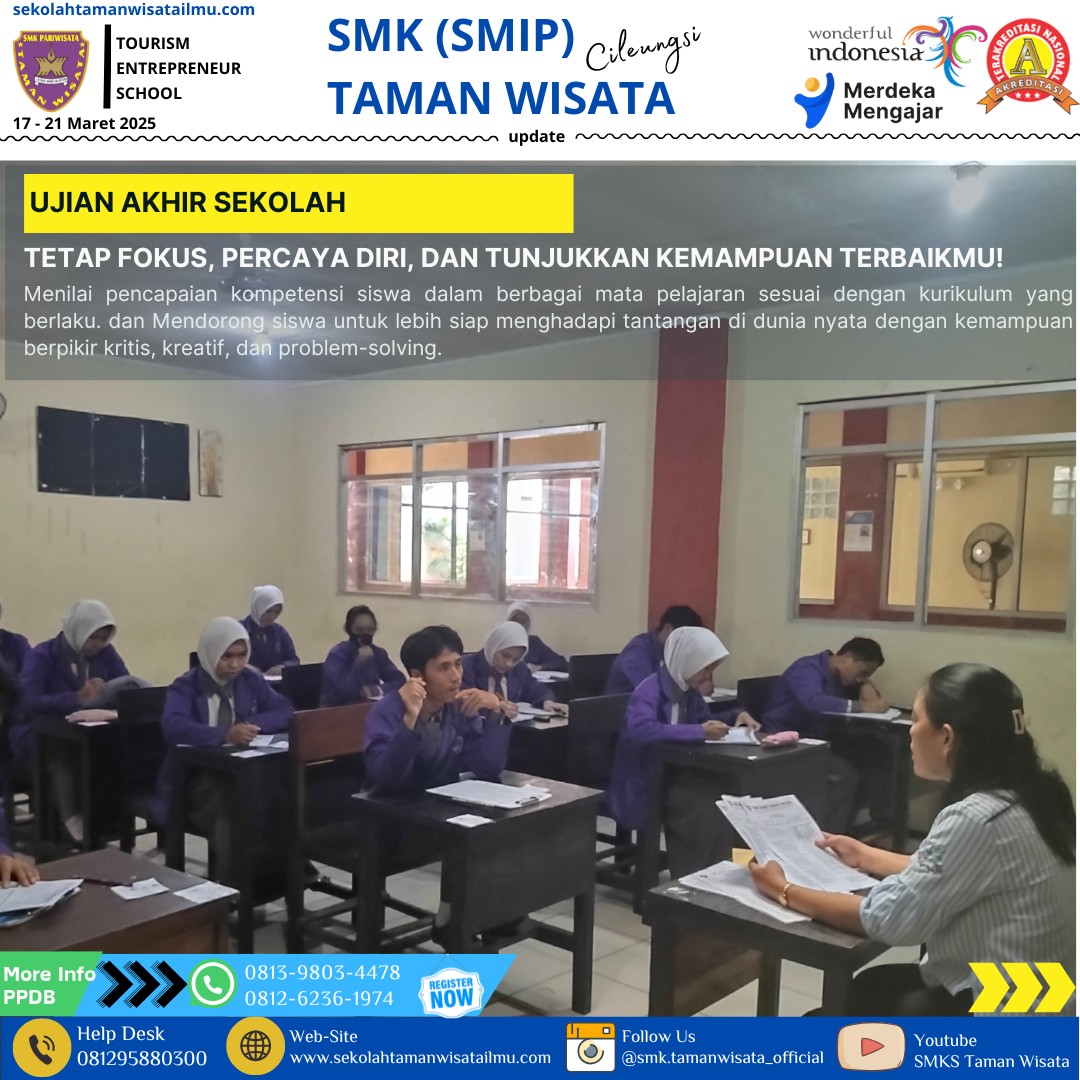 📢 Sedang Berlangsung!... - SMK (SMIP) TAMAN WISATA Cileungsi | Facebook