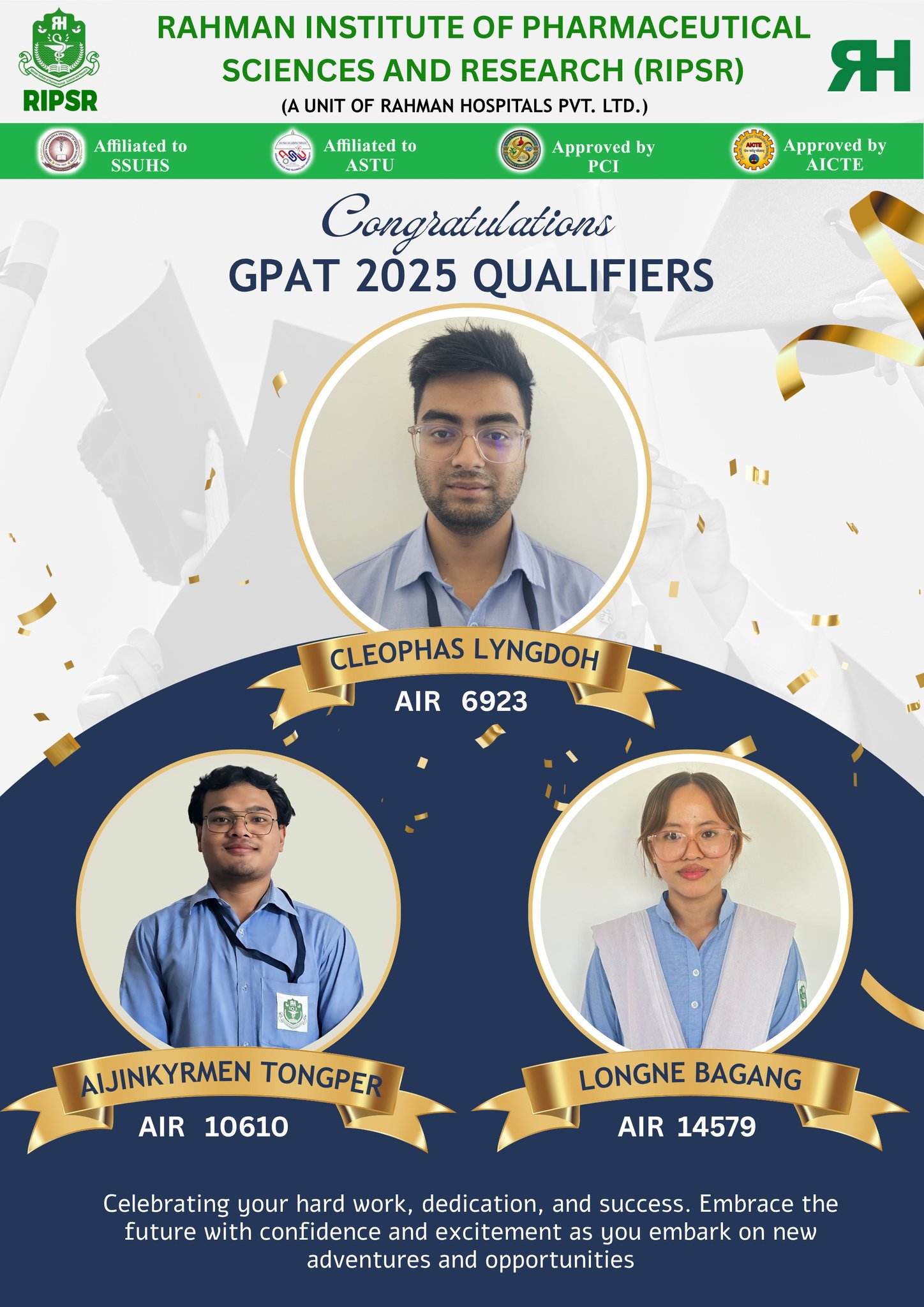 Heartiest Congratulations! We are incredibly proud to announce that our ...