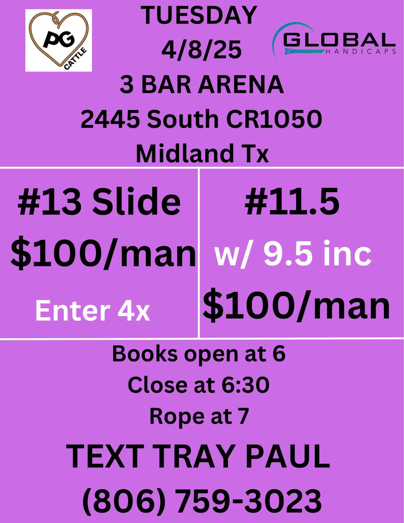 3 Bar Arena | Stanton TX