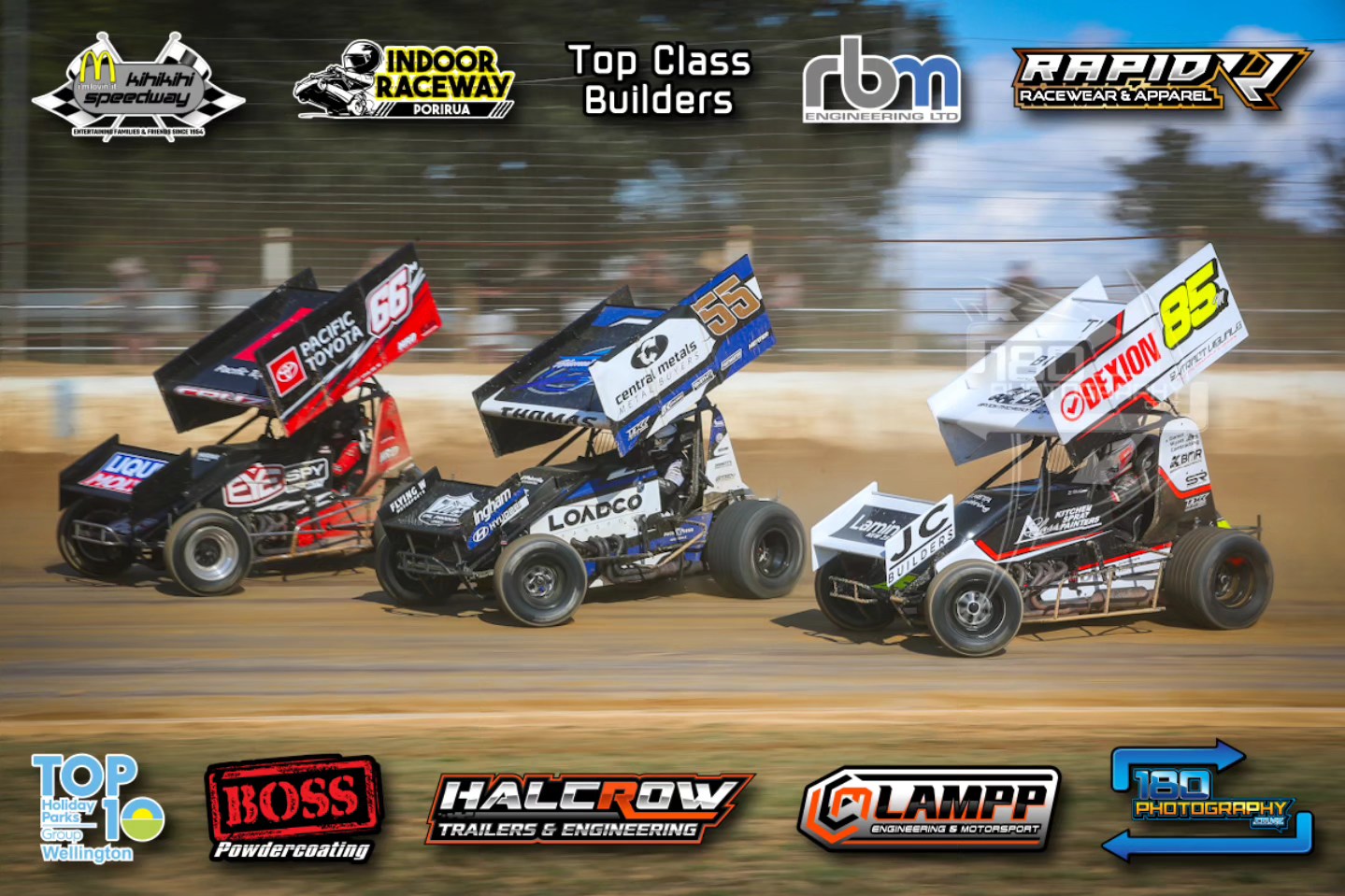 180 - 🏁 Kihikihi Speedway 01/03/25 🏁 Sprint Cars getting some track ...