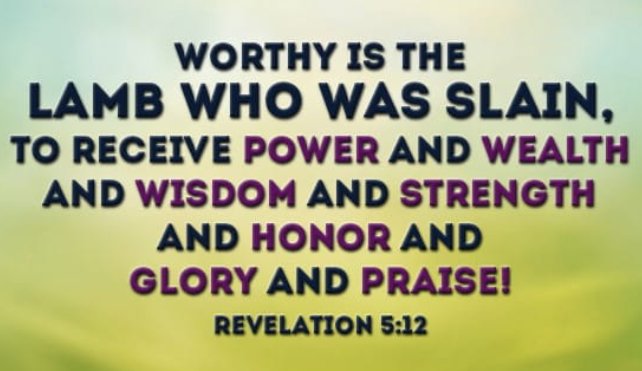 Prophecy - In Revelation 5:12 the Angels and all the hosts of heaven ...