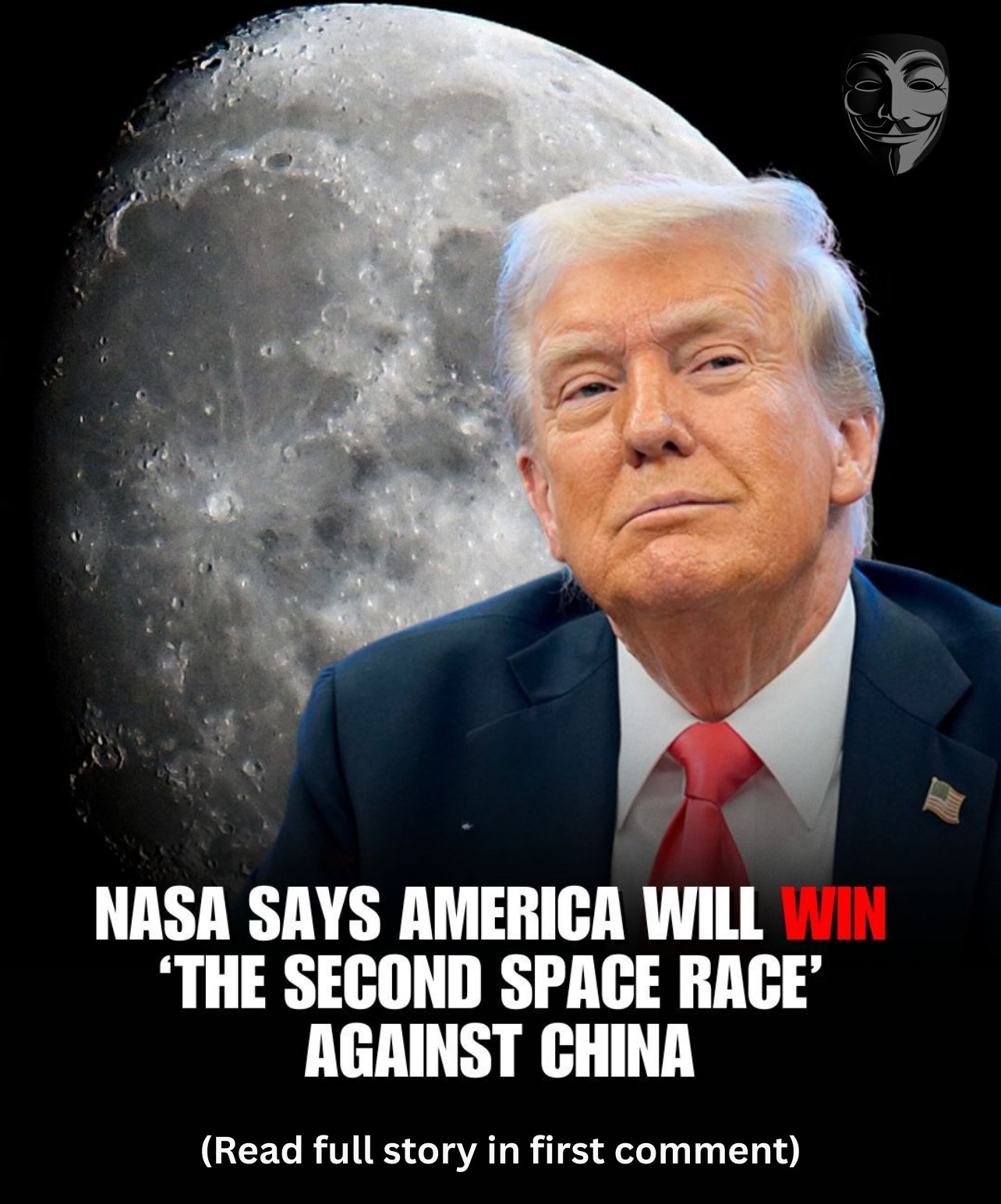 Anonymous - NASA chief says U.S. will return to the Moon before Trump ...