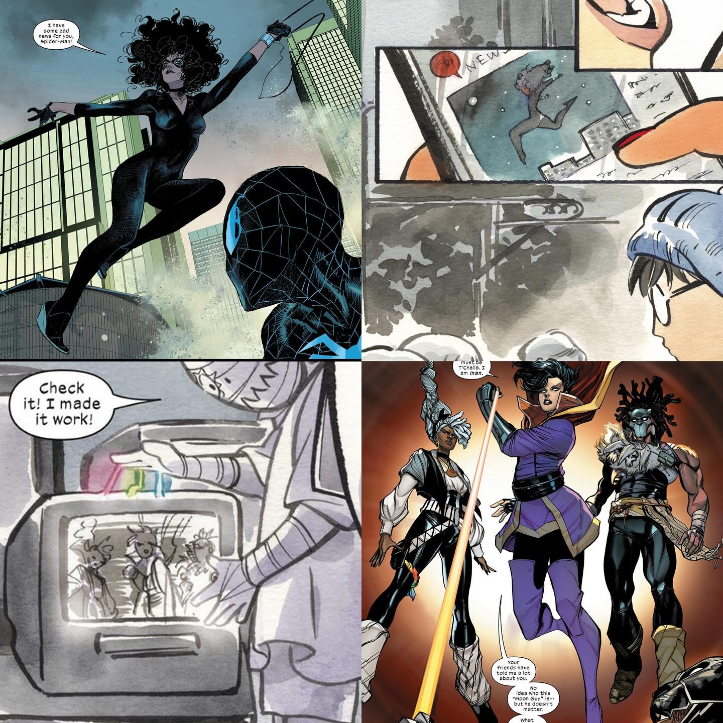 Just some fun connections from “Ultimate X-Men” issue 11 with 