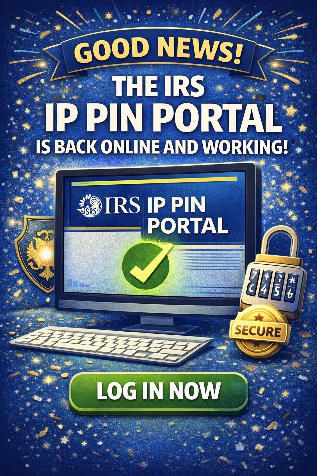 The IRS IP PIN Portal is back online... - Where's My Refund | Facebook